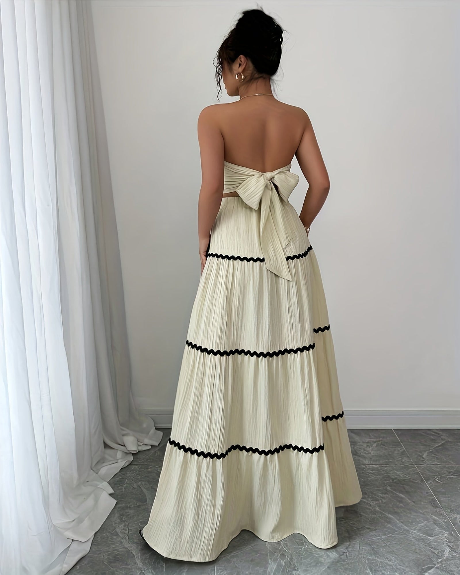 Alina – Bohemian Bandeau Skirt Set - Outfit Sets - Boho Style
