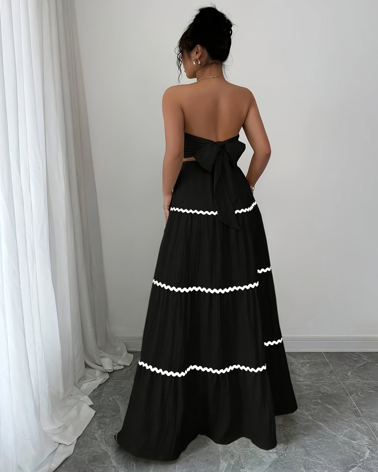 Alina – Bohemian Bandeau Skirt Set - Outfit Sets - Boho Style