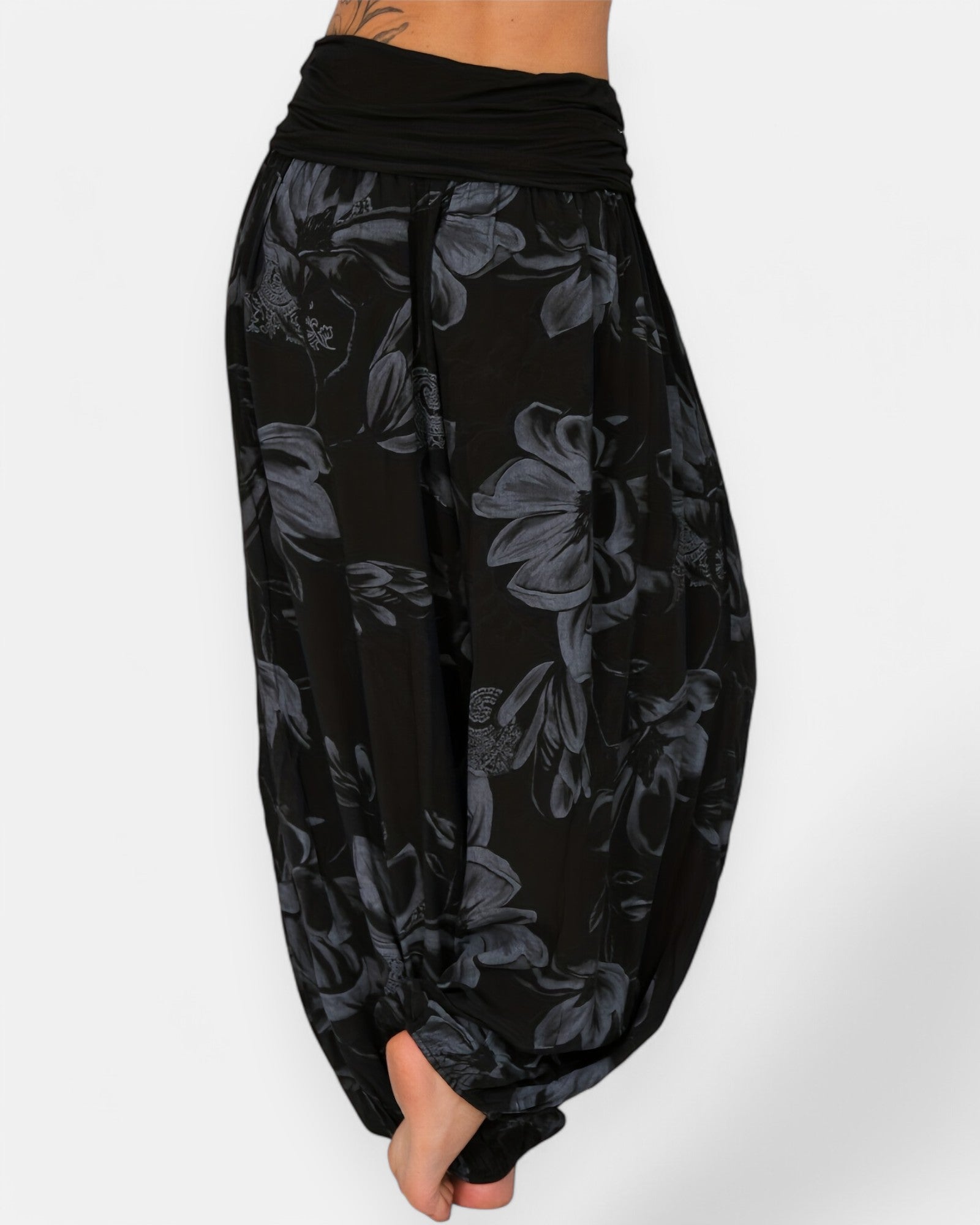 Amelia – Boho Floral Harem Trouser - Trouser - Boho Style