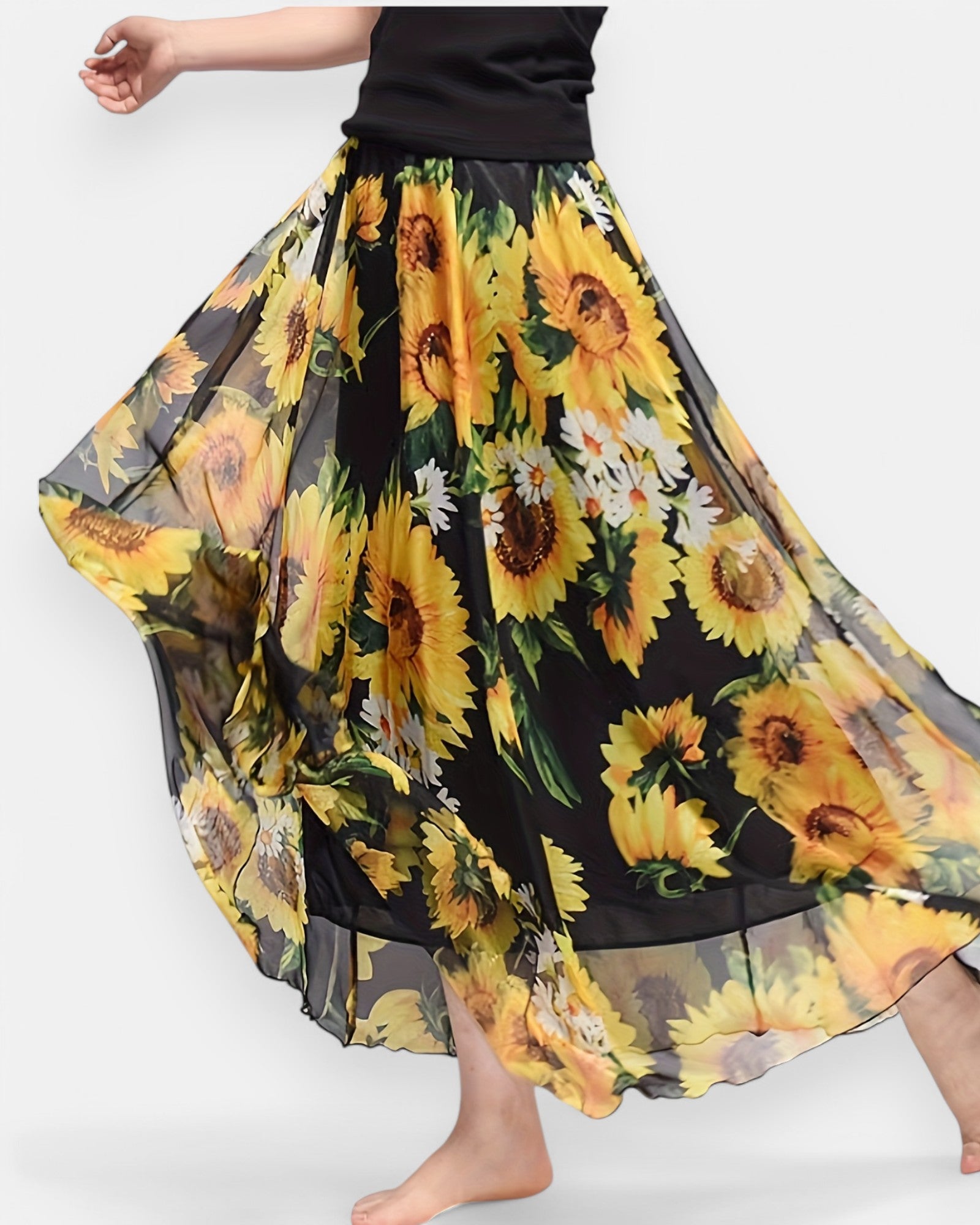 Amelia – Print Boho High - Waist Maxi Skirt - Skirt - Boho Style