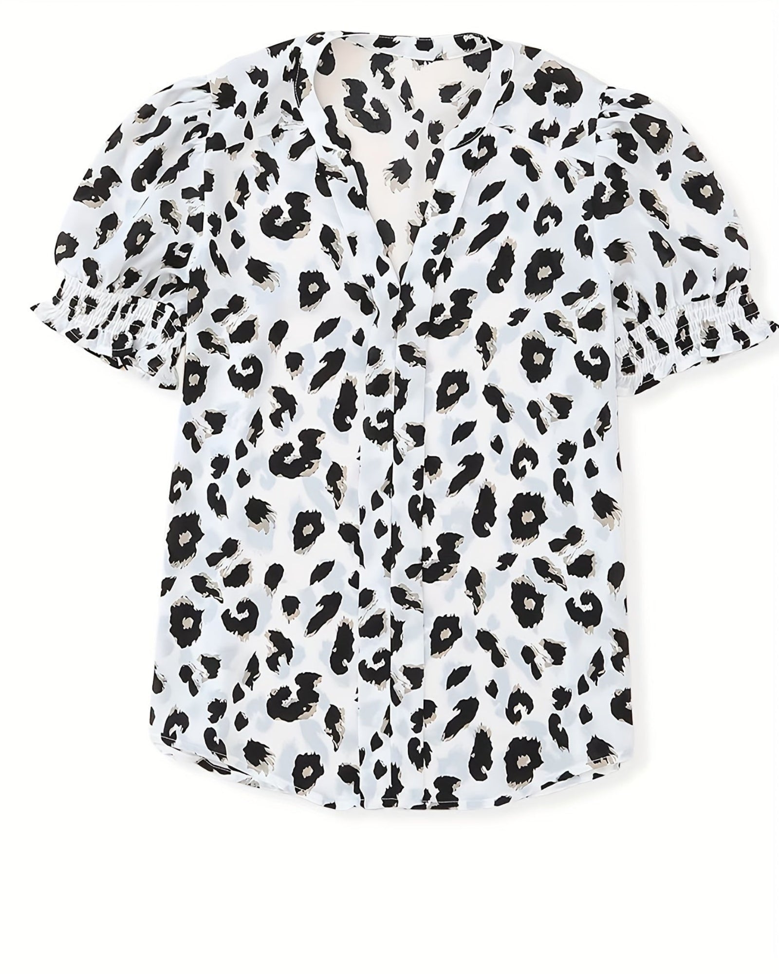 Callie – Chic Boho V Neck Puff Sleeve Blouse - Blouse - Boho Style