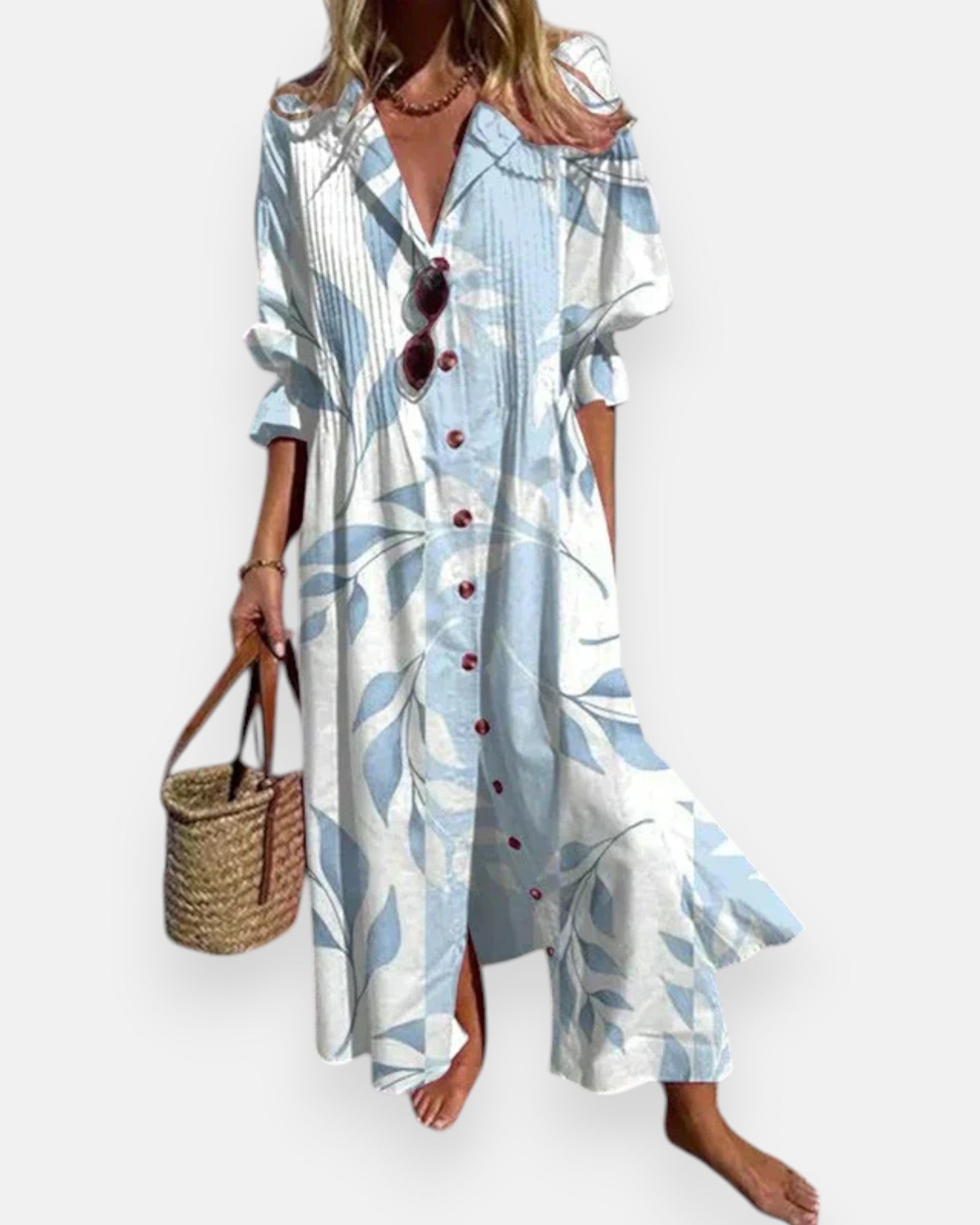 Charlotte – Flowing Bohemian Maxi Dress - Dress - Boho Style