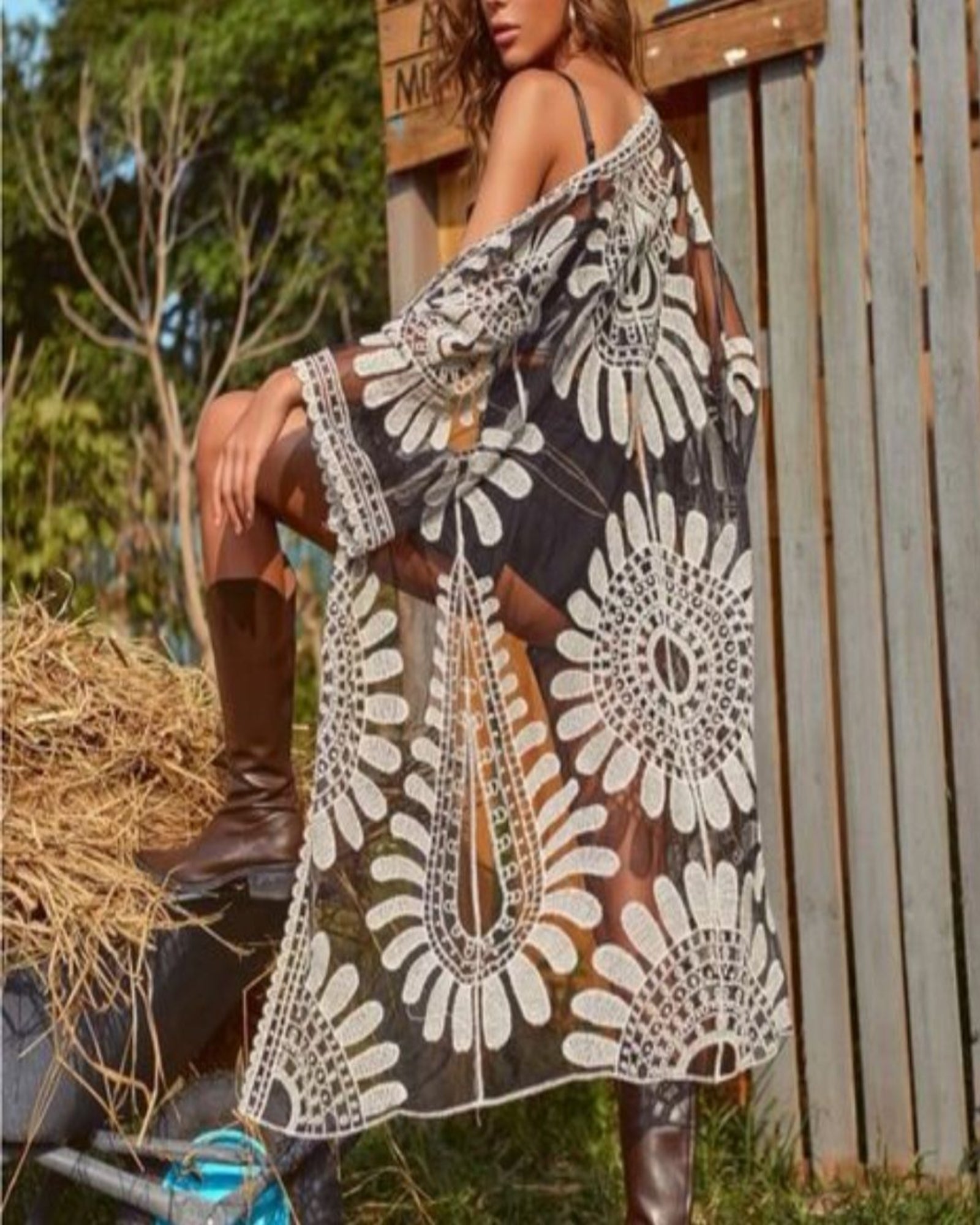 Chloe – Ethereal Boho Lace Cardigan - Cardigan - Boho Style