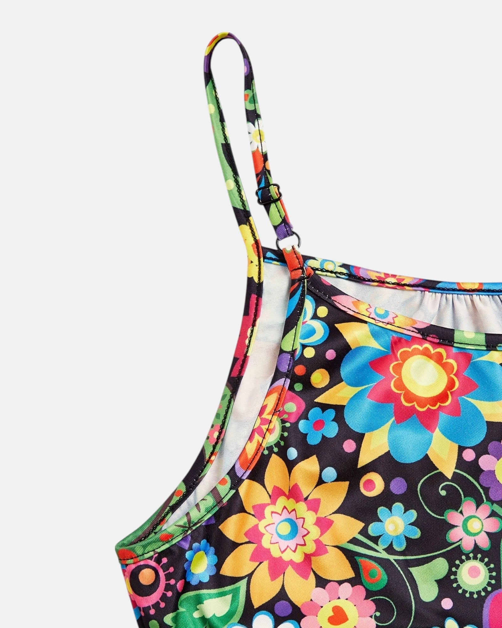 Dhalia – Plus - Size Bohemian Floral Jumpsuit with Pockets - Jumpsuit - Boho Style