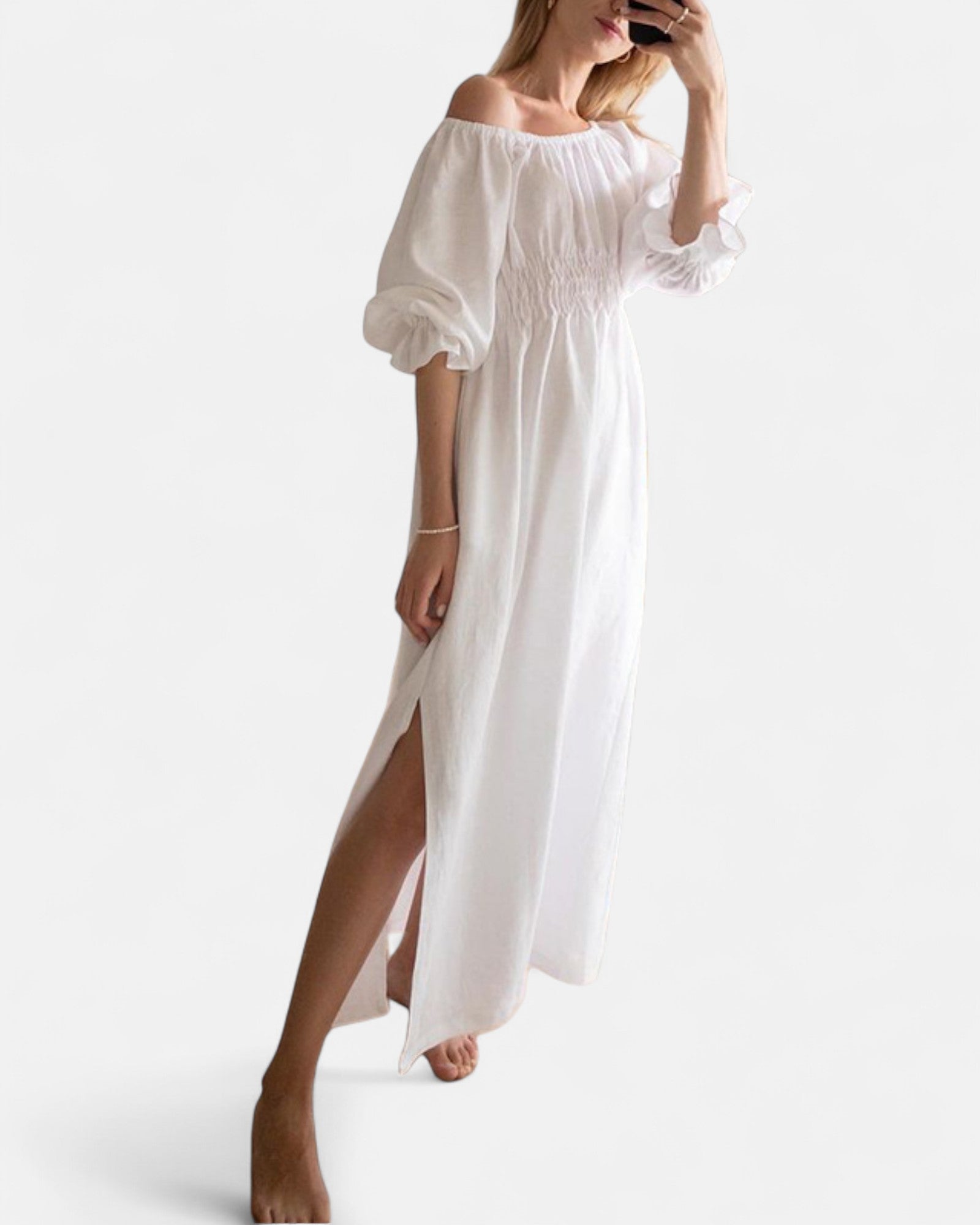 Emma – Relaxed Bohemian Maxi Dress - Dress - Boho Style