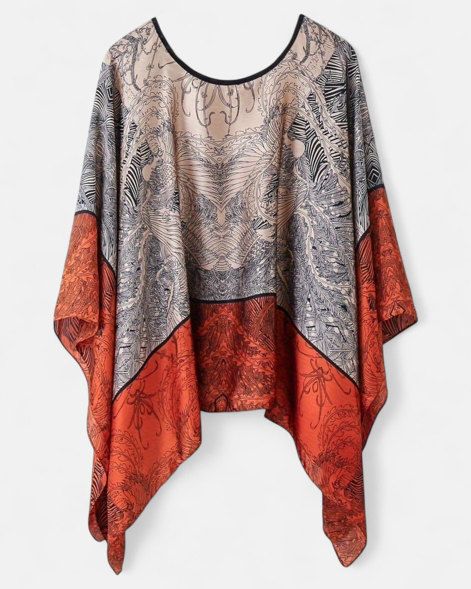 Freya – Soft Boho - Style Lightweight Square Scarf Blouse - Blouse - Boho Style