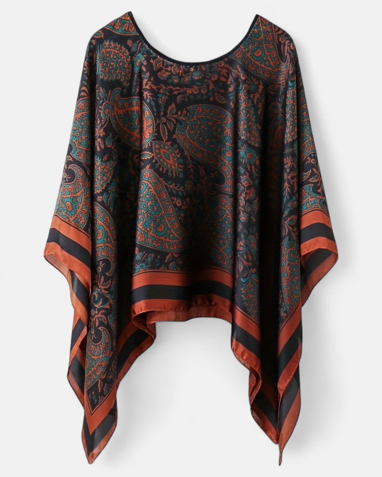 Freya – Soft Boho - Style Lightweight Square Scarf Blouse - Blouse - Boho Style