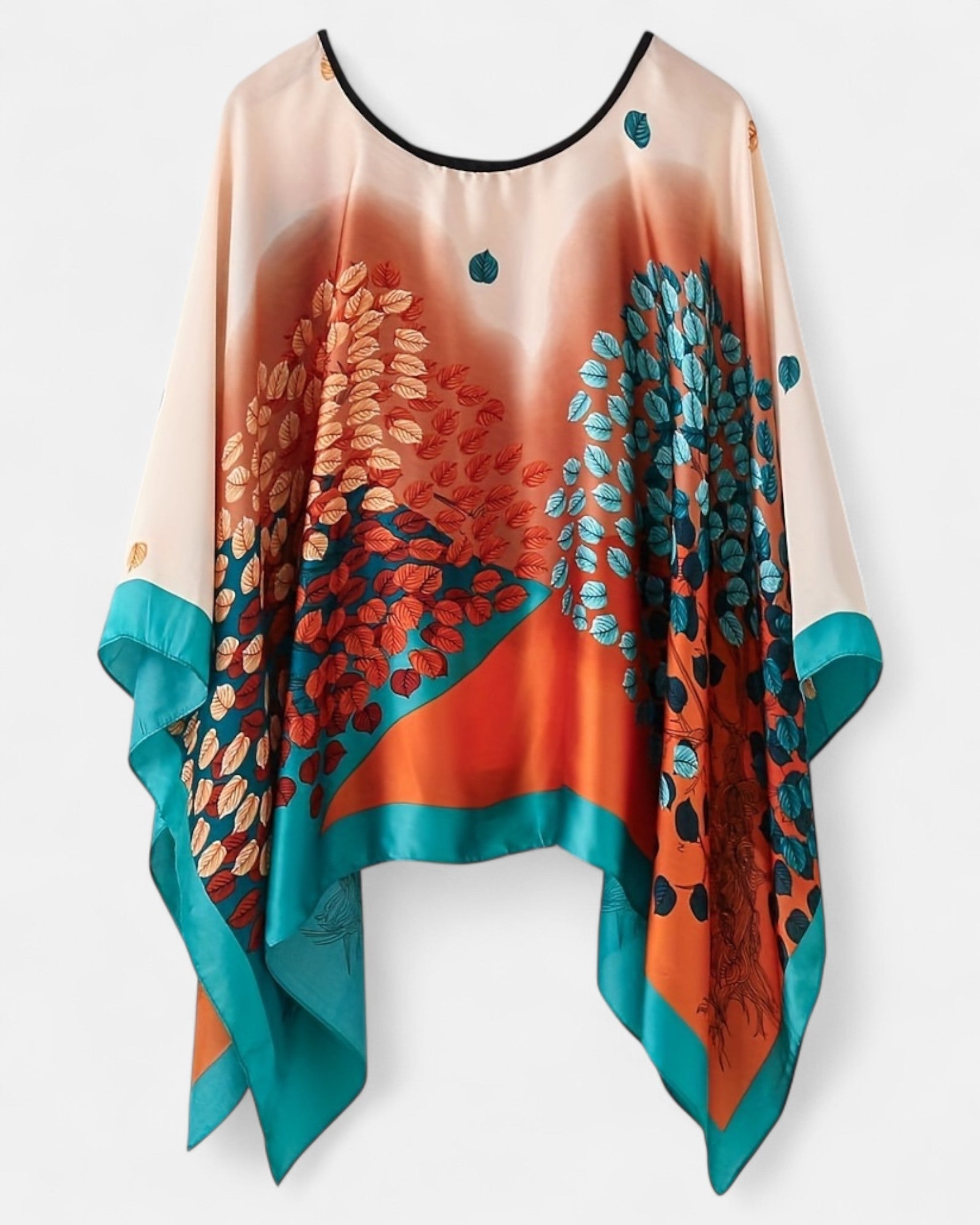 Freya – Soft Boho - Style Lightweight Square Scarf Blouse - Blouse - Boho Style