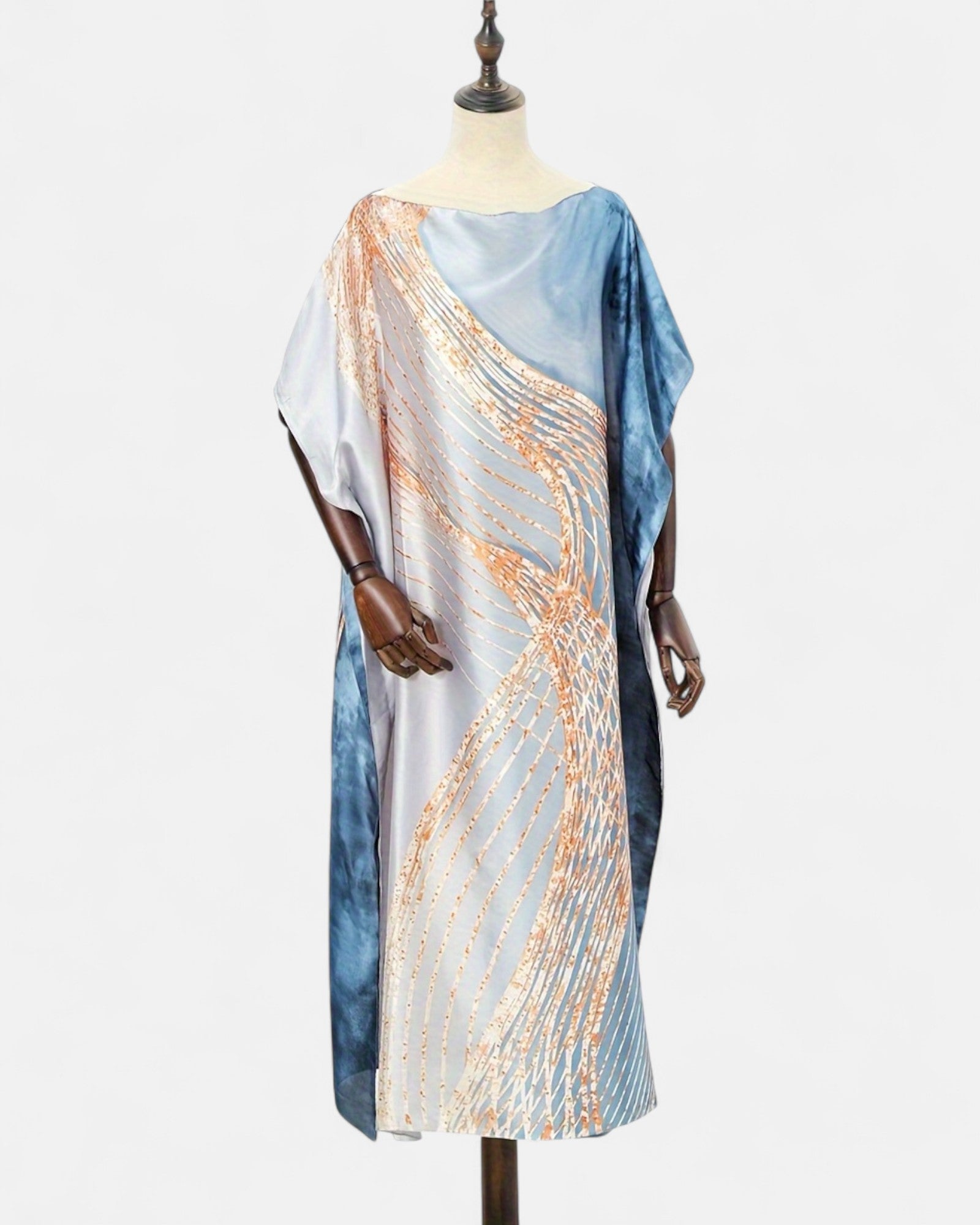 Kaida – Oversized Bohemian Shawl Dress - Dress - Boho Style
