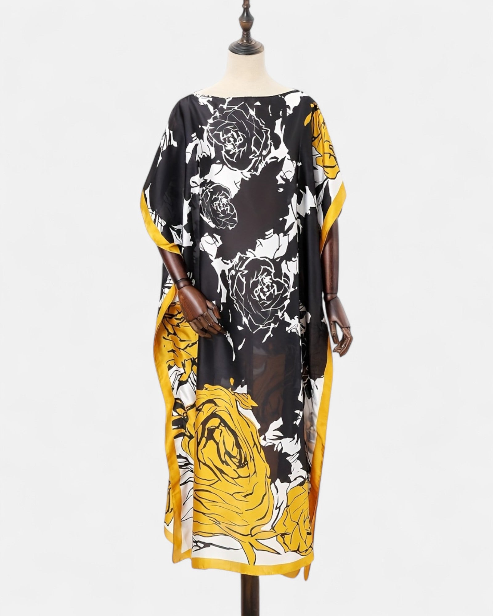 Kaida – Oversized Bohemian Shawl Dress - Dress - Boho Style