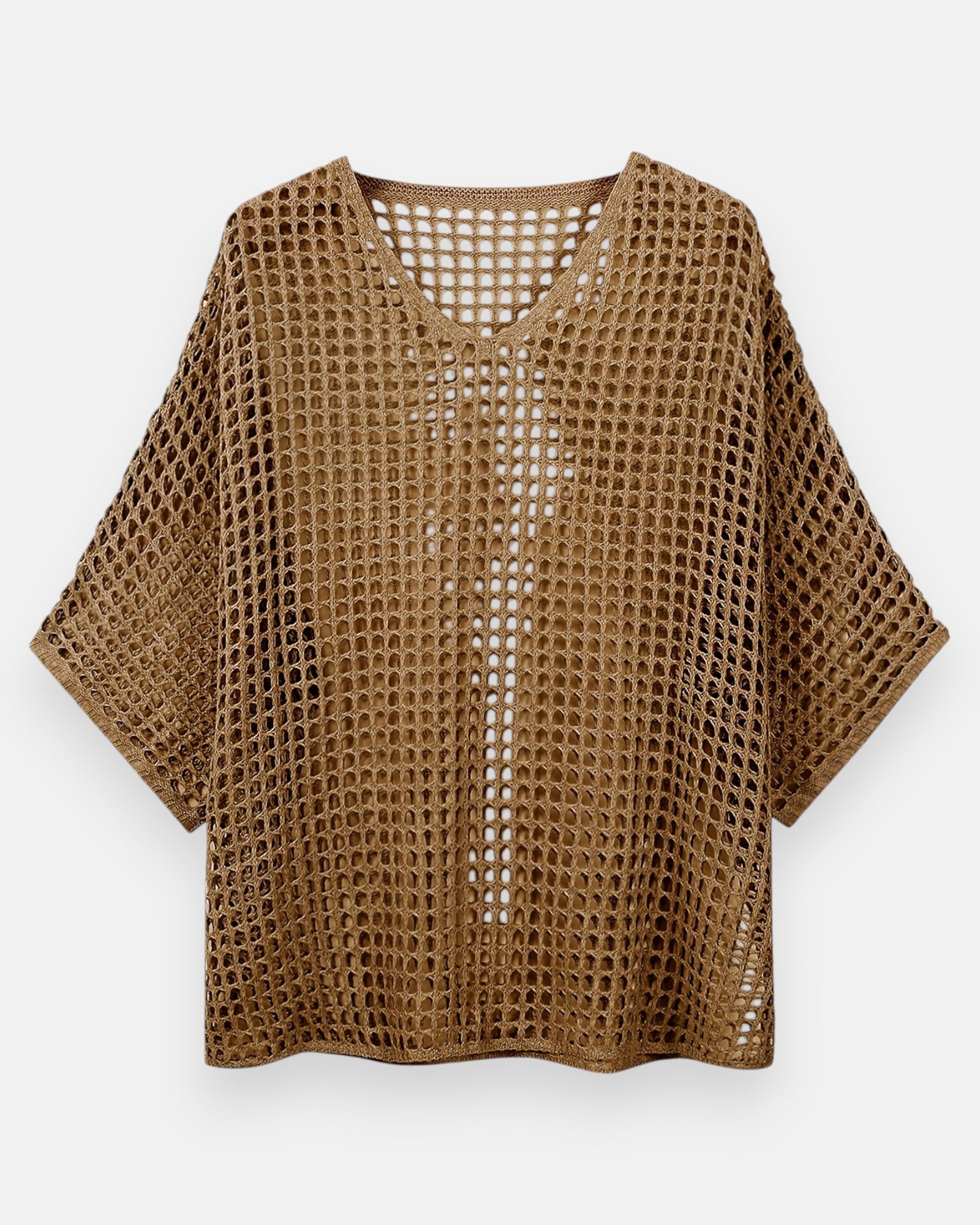 Lila – Boho V - Neck Crochet Blouse - Blouse - Boho Style