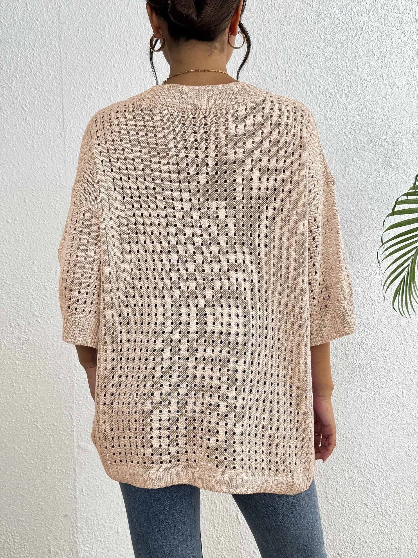 Lila – Boho V - Neck Crochet Blouse - Blouse - Boho Style