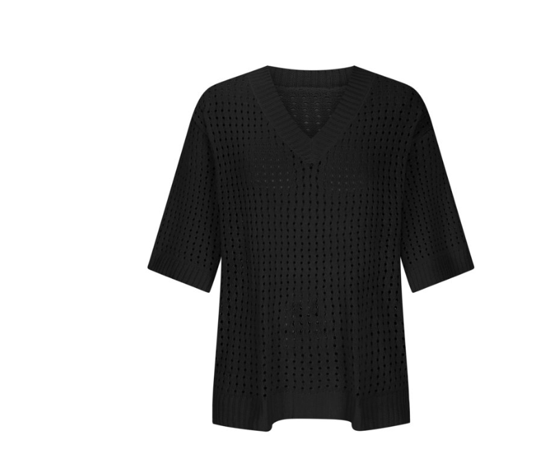 Lila – Boho V - Neck Crochet Blouse - Blouse - Boho Style