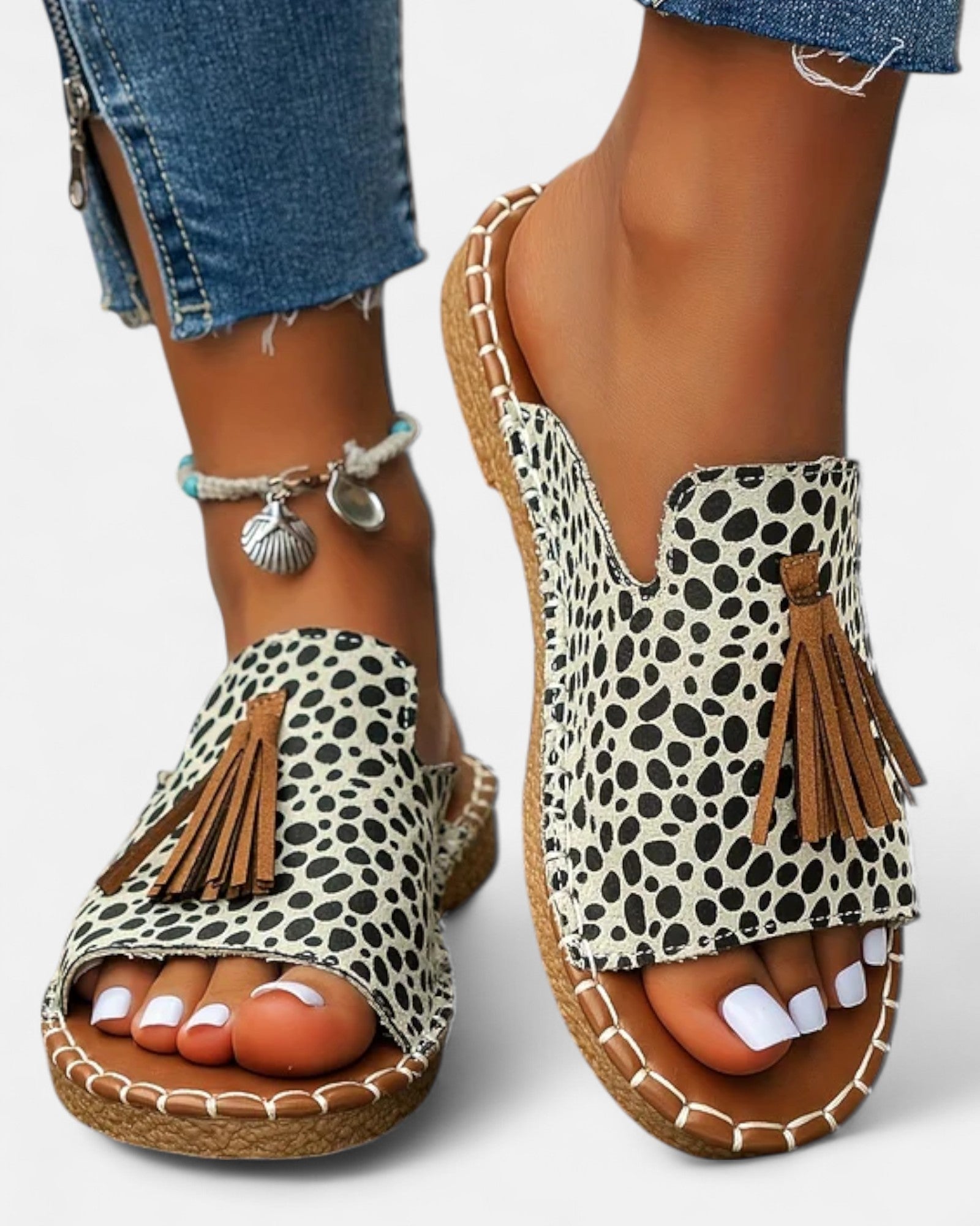 Lydia – Chic Boho Orthopedic Sandals - Sandals - Boho Style