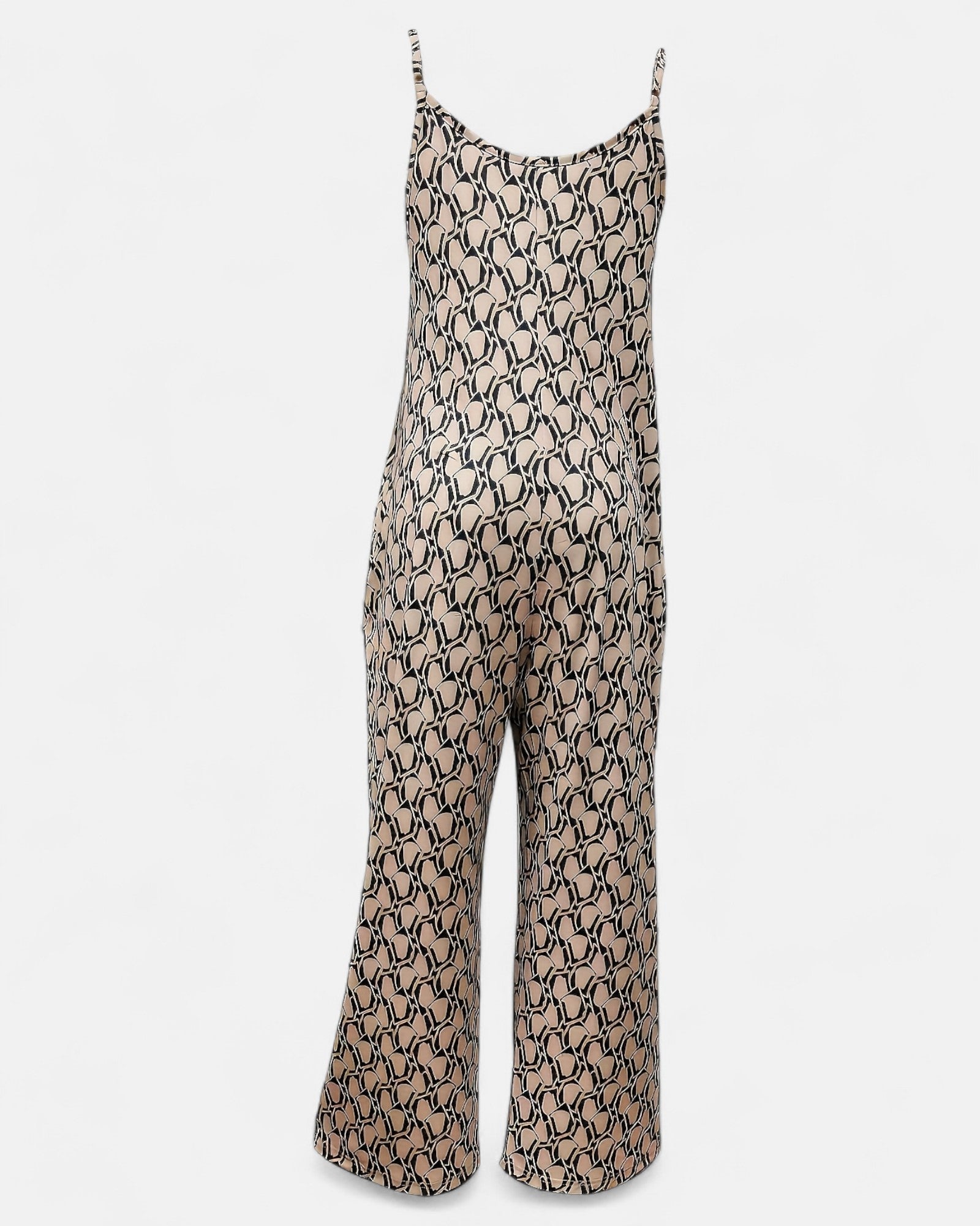 Marigold – Boho Wide Leg Printed Jumpsuit - Jumpsuit - Boho Style