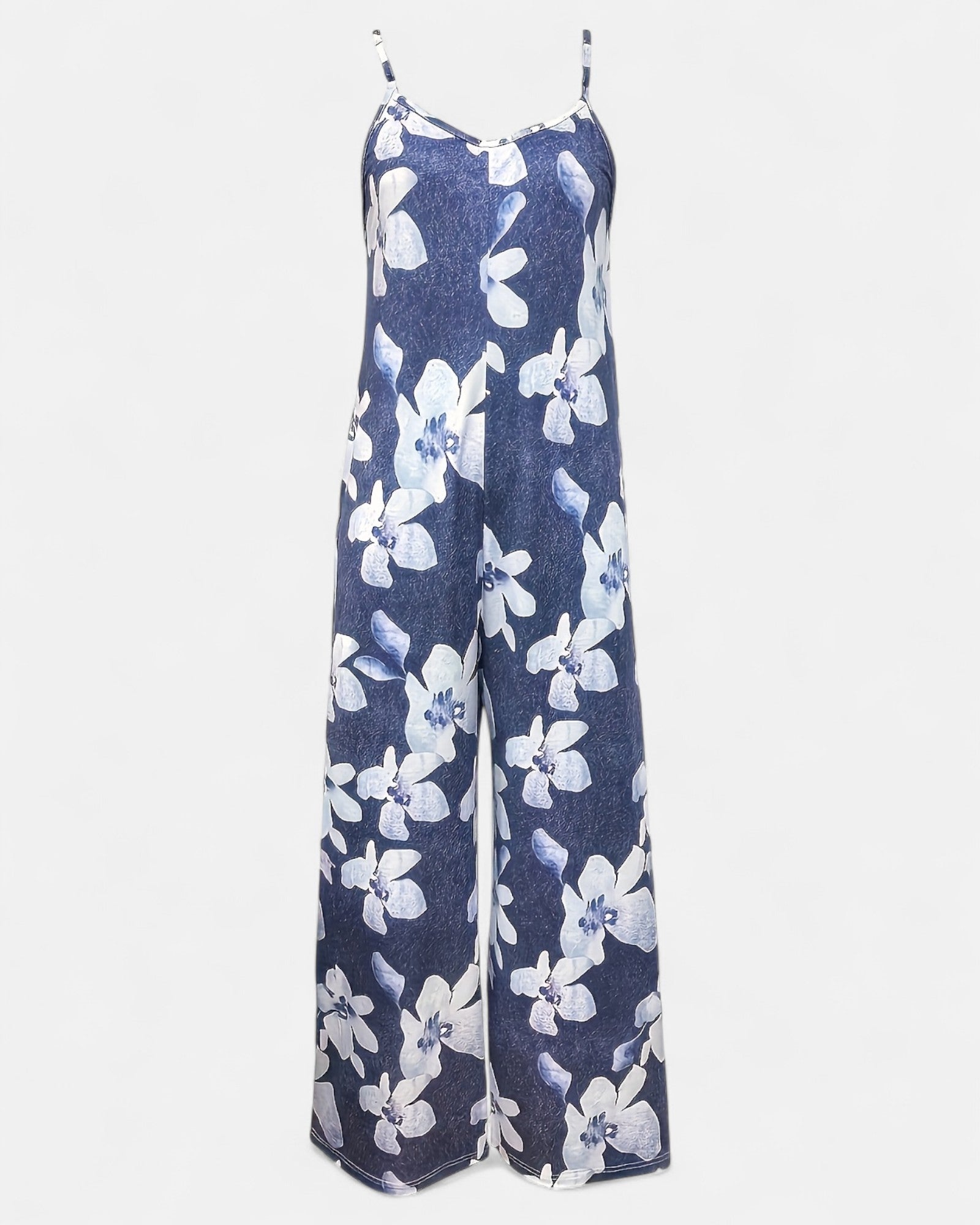 Marigold – Boho Wide Leg Printed Jumpsuit - Jumpsuit - Boho Style