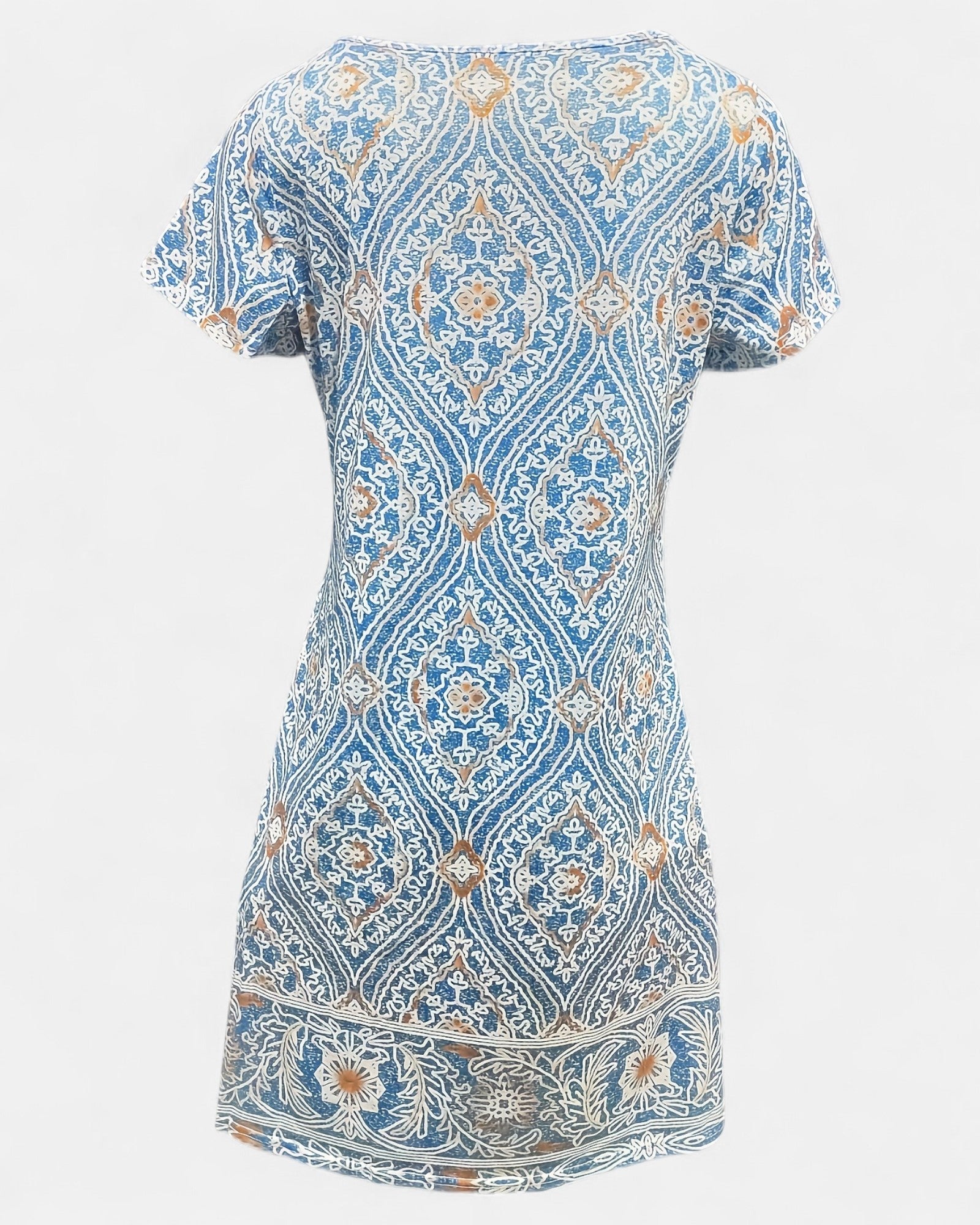 Mavis – Boho Floral A - Line Dress - Dress - Boho Style