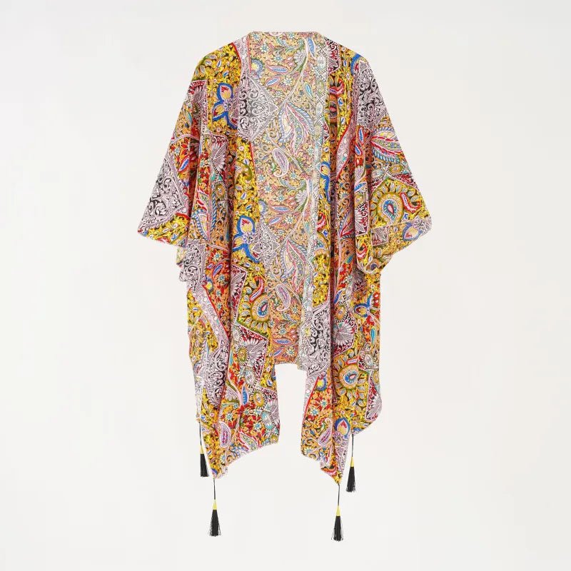 Maya – Lightweight Boho Paisley Cardigan - Cardigan - Boho Style