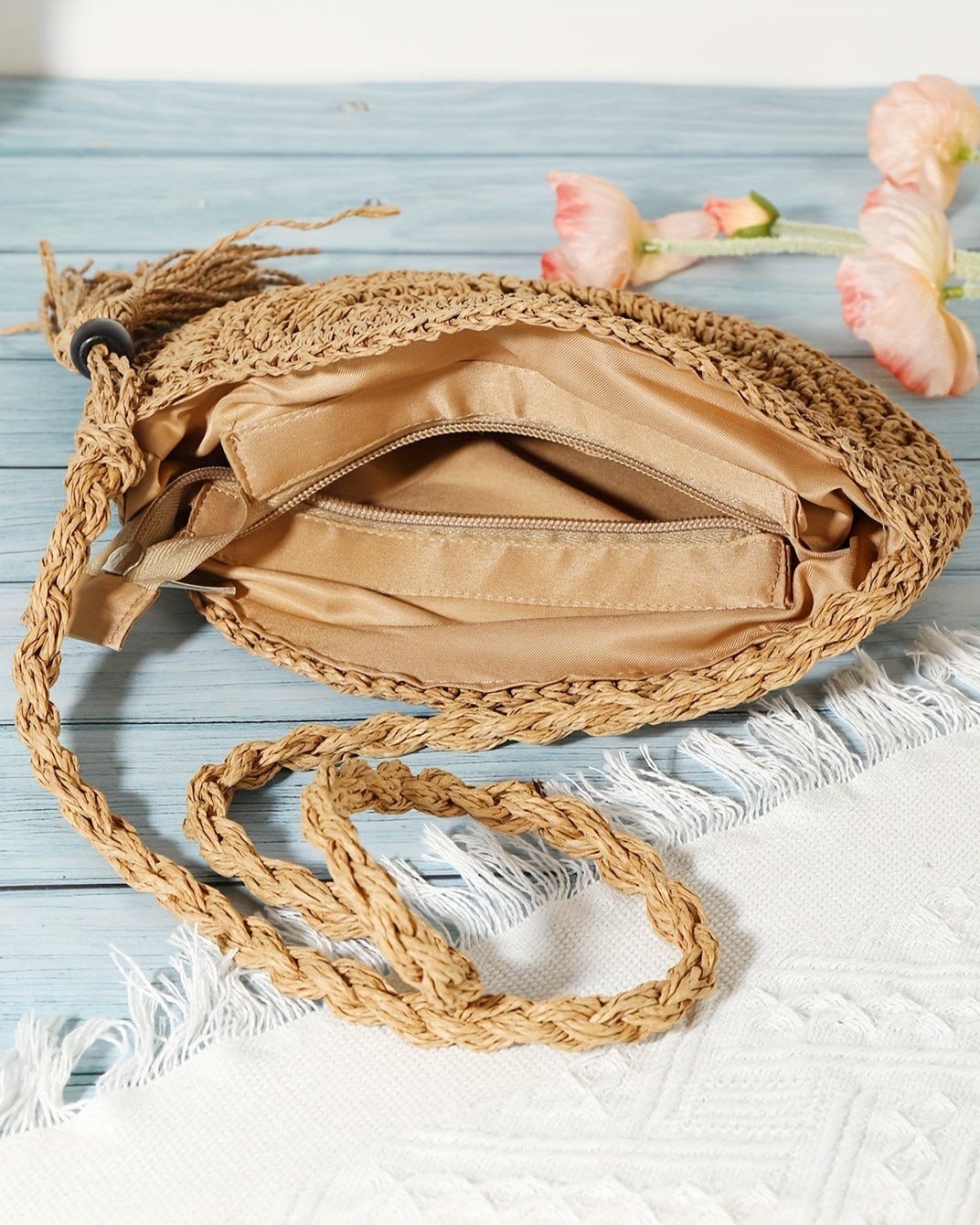 Molly – Handwoven Boho Crossbody Bag for Effortless Style - Crossbody bag - Boho Style