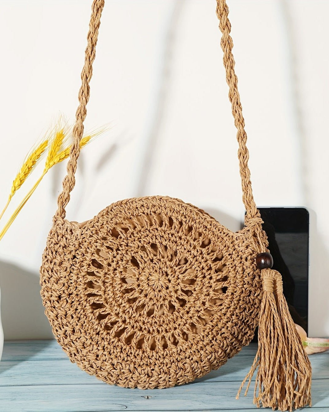 Molly – Handwoven Boho Crossbody Bag for Effortless Style - Crossbody bag - Boho Style
