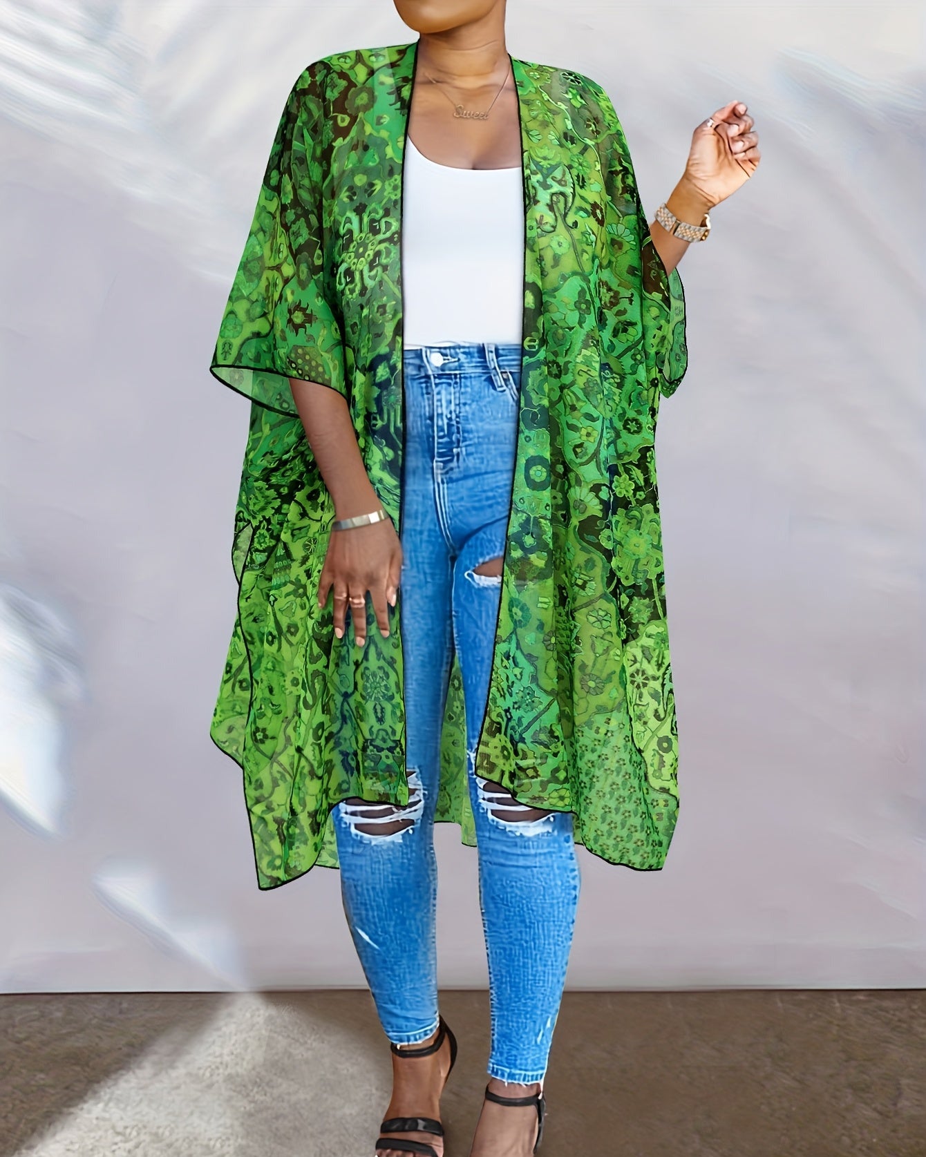 Poppy – Effortless Floral Boho Cardigan - Cardigan - Boho Style