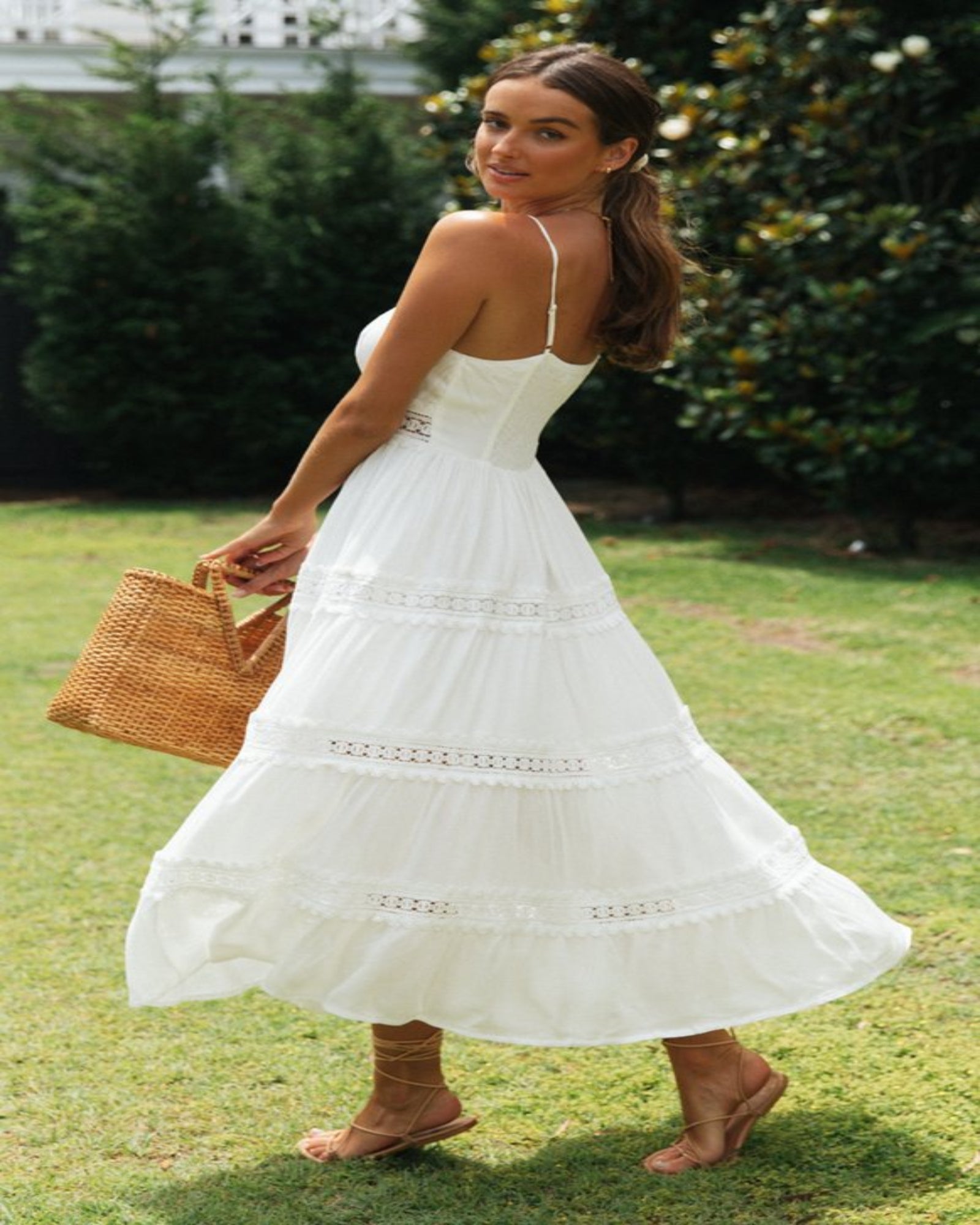 Roxie – Flowing Boho Lace Swing Dress - Dress - Boho Style