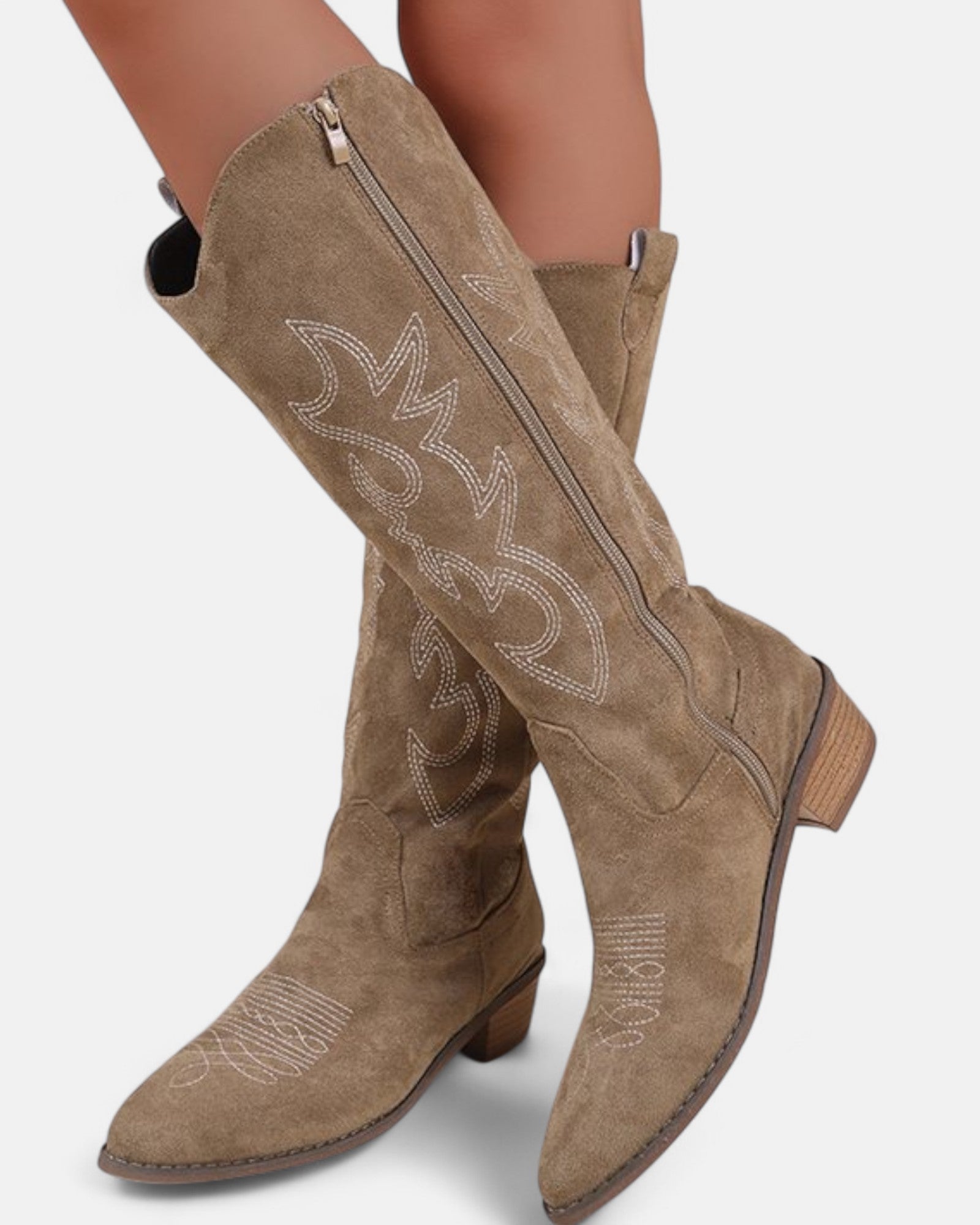 Roxie – Vintage V - Cut Bohemian Boots - Boots - Boho Style