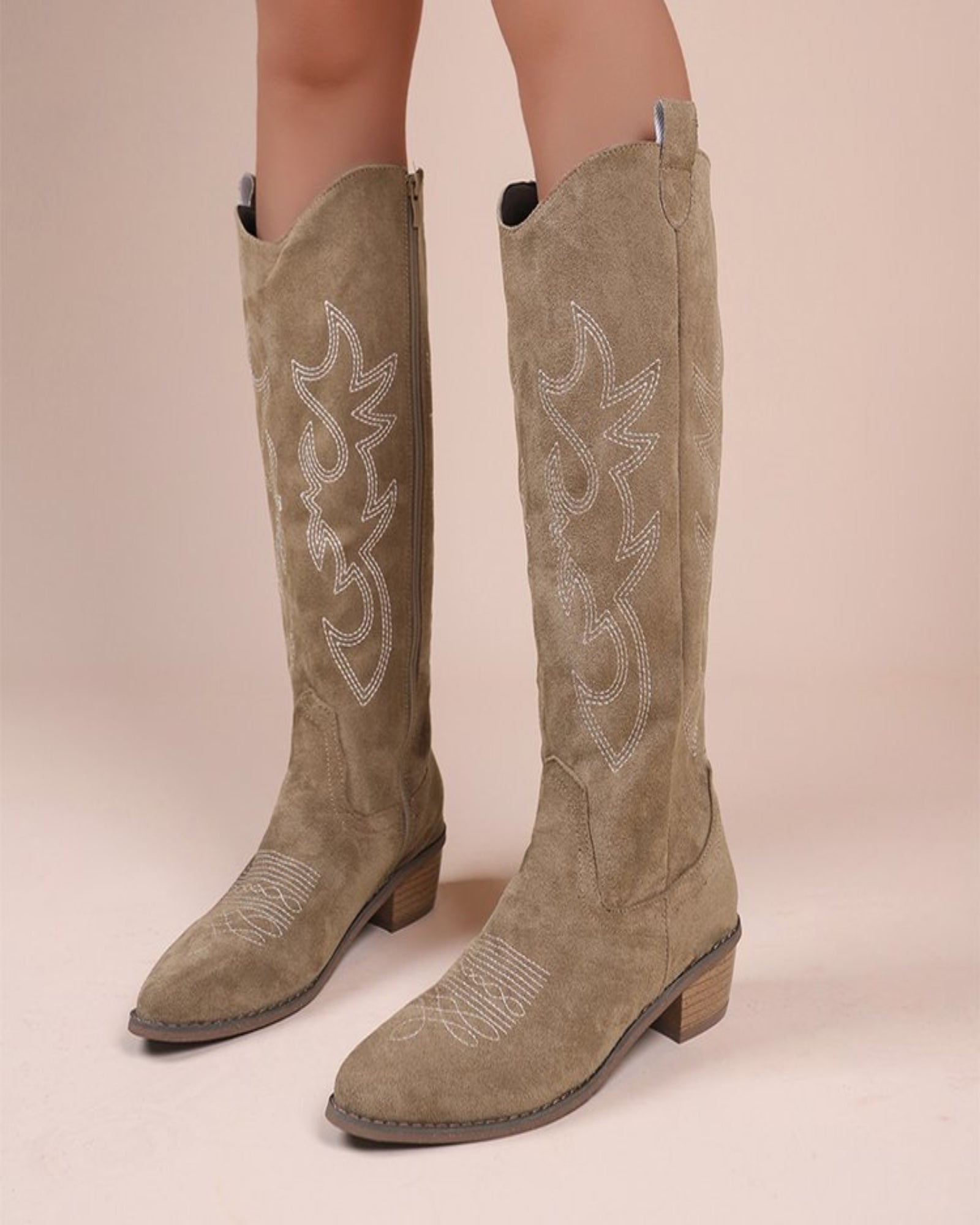 Roxie – Vintage V - Cut Bohemian Boots - Boots - Boho Style