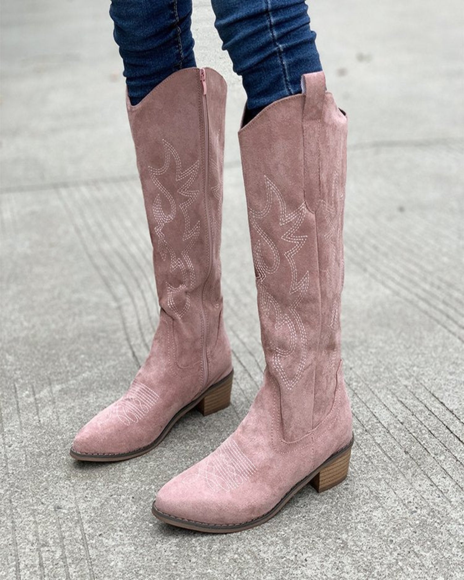 Roxie – Vintage V - Cut Bohemian Boots - Boots - Boho Style