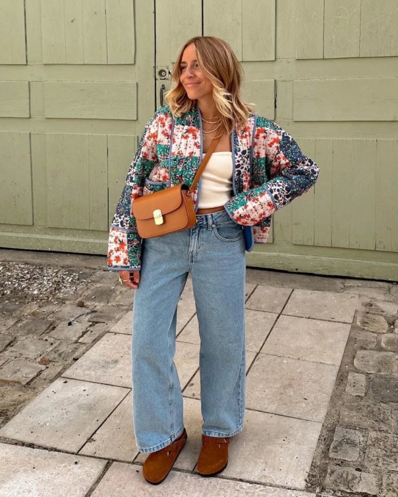 Solara – Luxurious Oversized Boho Quilted Jacket - Jacket - Boho Style