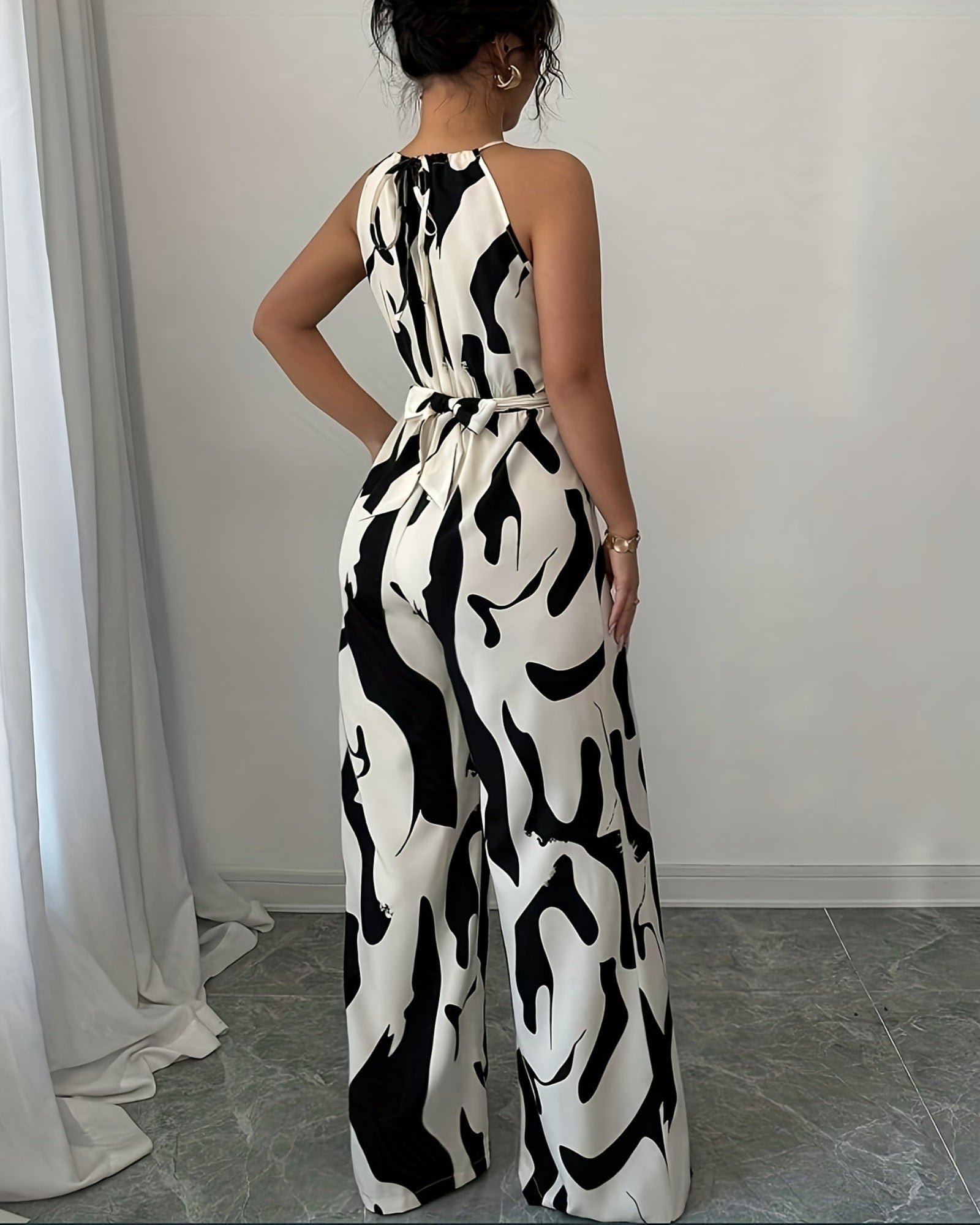 Sylva – Relaxed Cotton Boho Jumpsuit - Jumpsuit - Boho Style