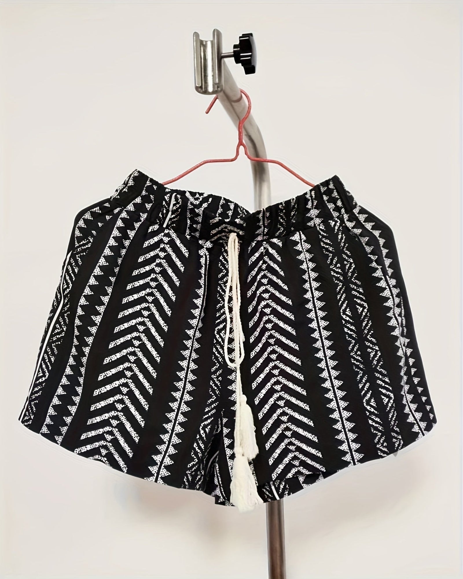 Syra – Boho Geometric Print Shorts - Short - Boho Style