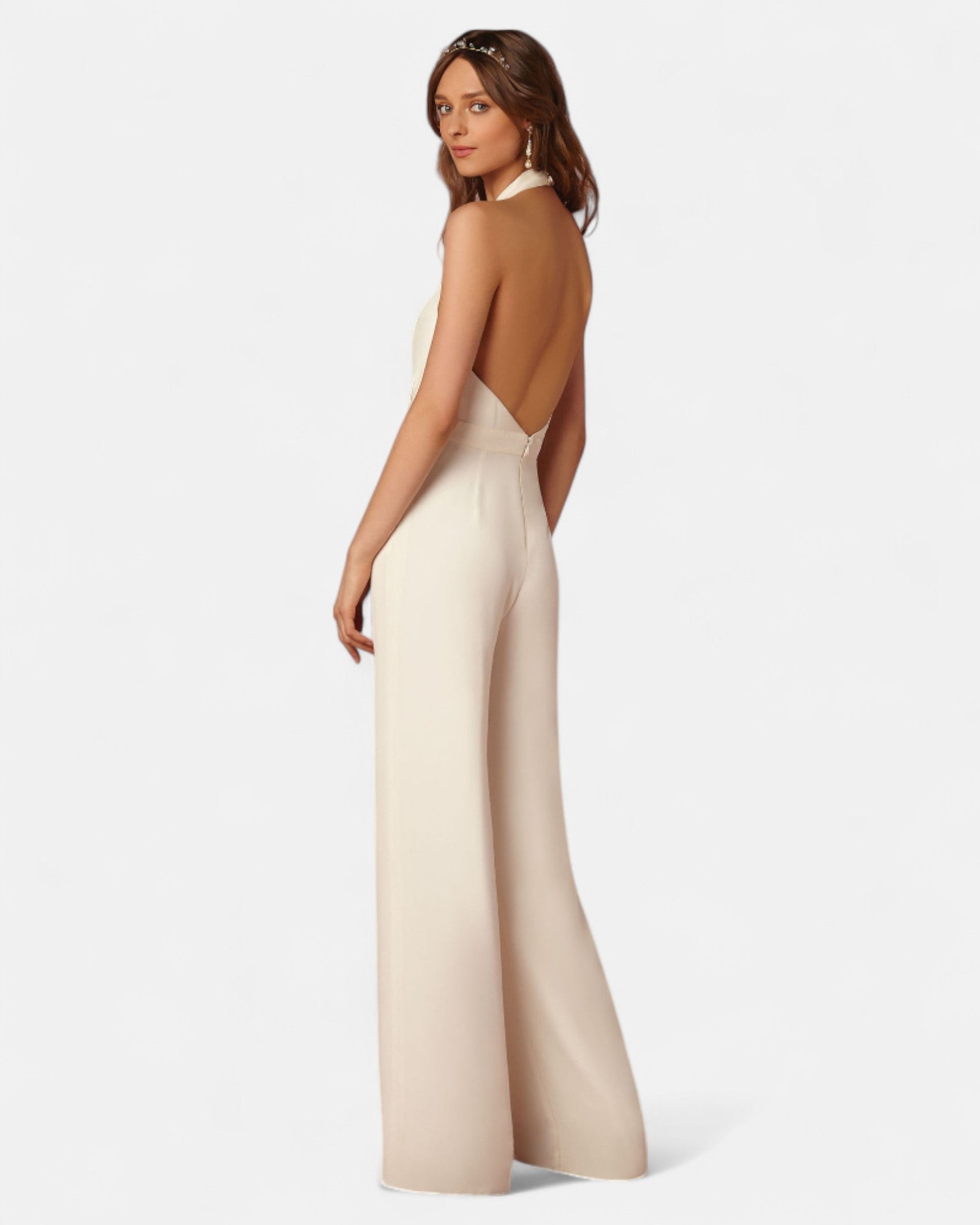 Yvette – Boho Wide Leg Cotton Jumpsuit - Jumpsuit - Boho Style