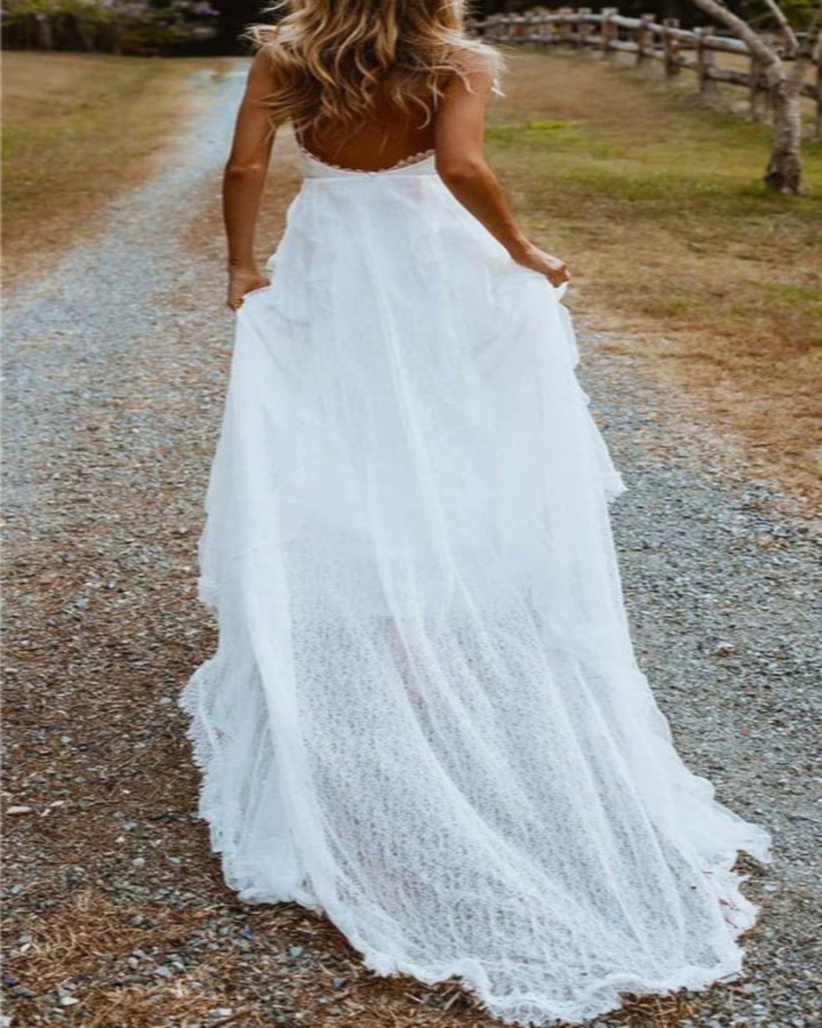 Zariah – Bohemian Lace Maxi Dress - Dress - Boho Style