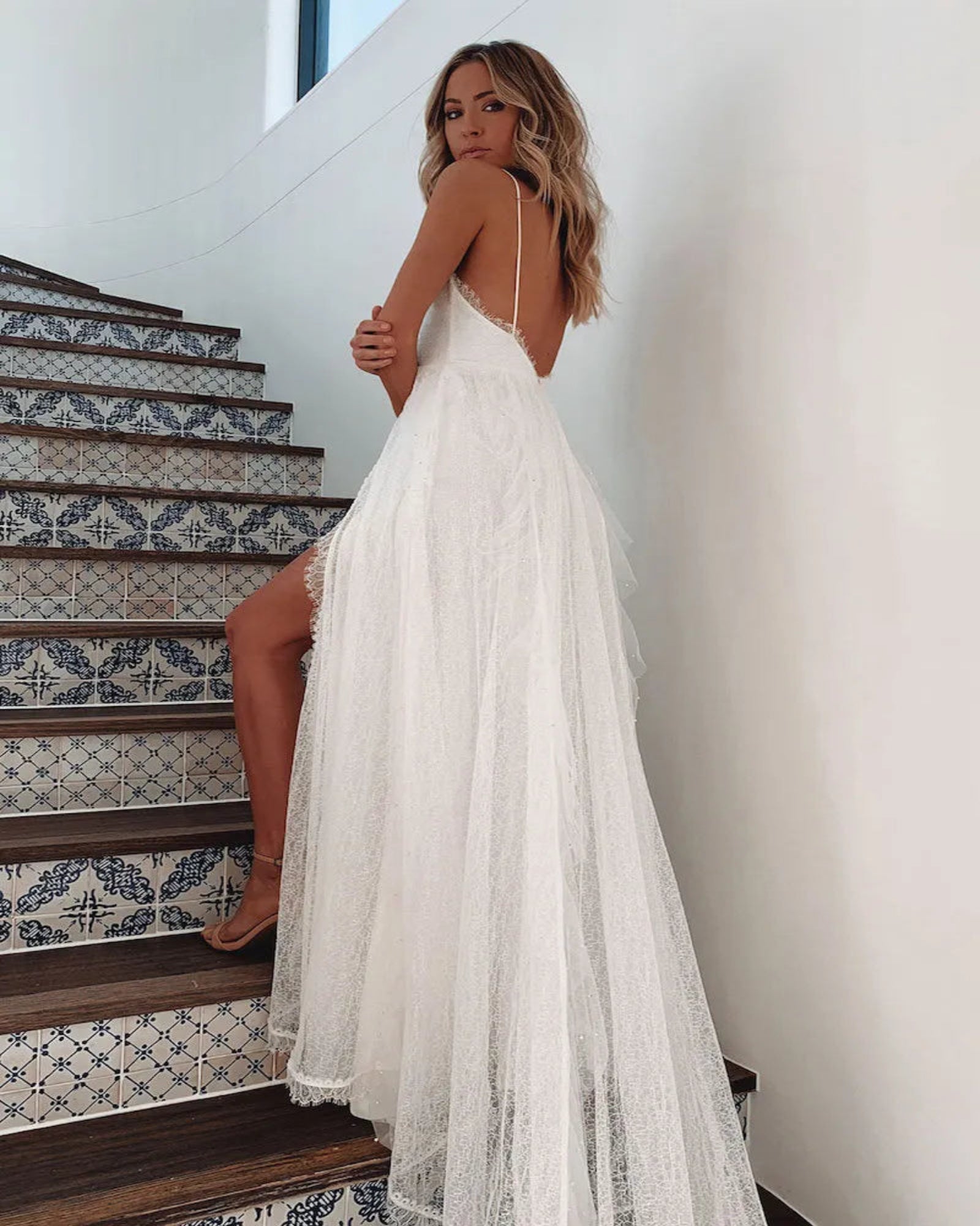 Zariah – Bohemian Lace Maxi Dress - Dress - Boho Style