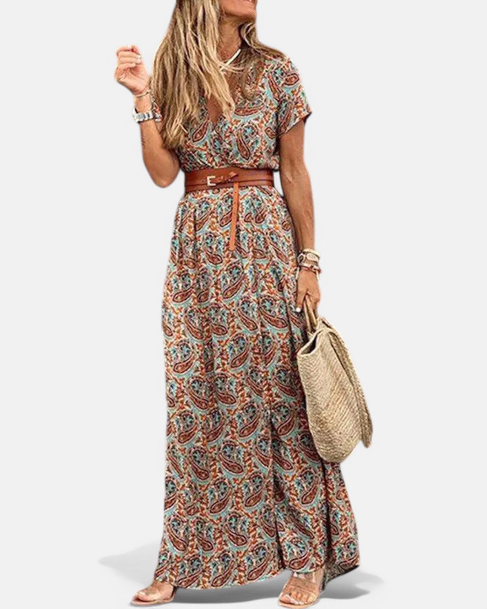 Amara – Airy Boho Summer Dress in Lightweight Cotton