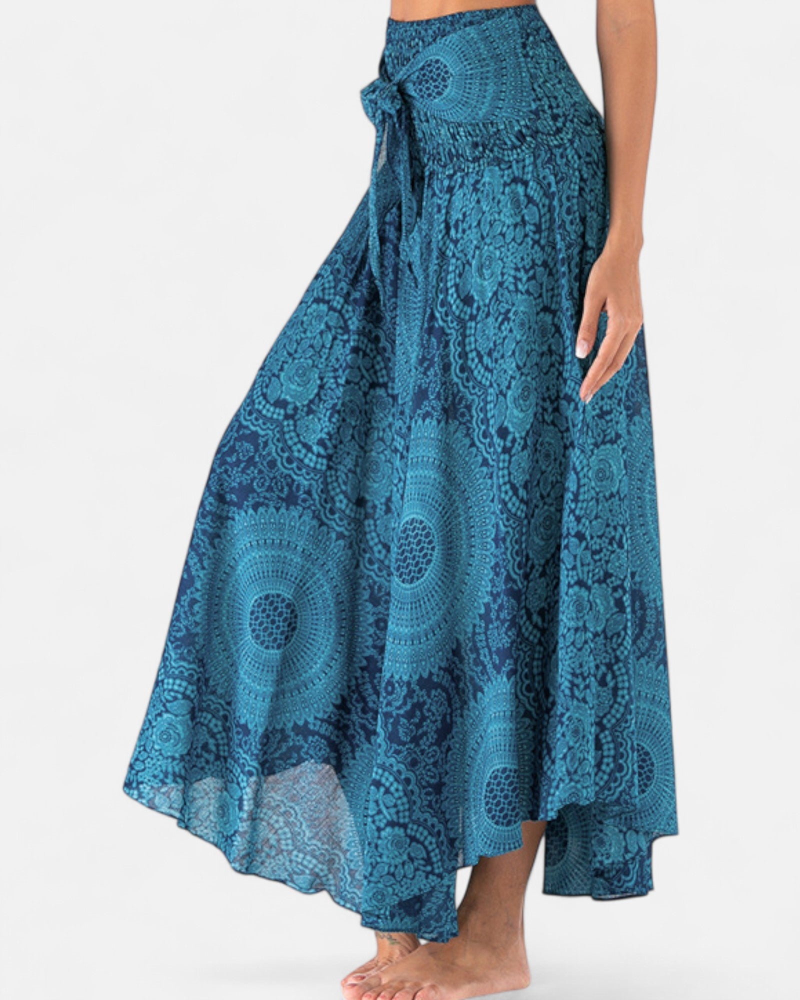 Aviana – Reversible Boho Midi Skirt - Skirts - Boho Style