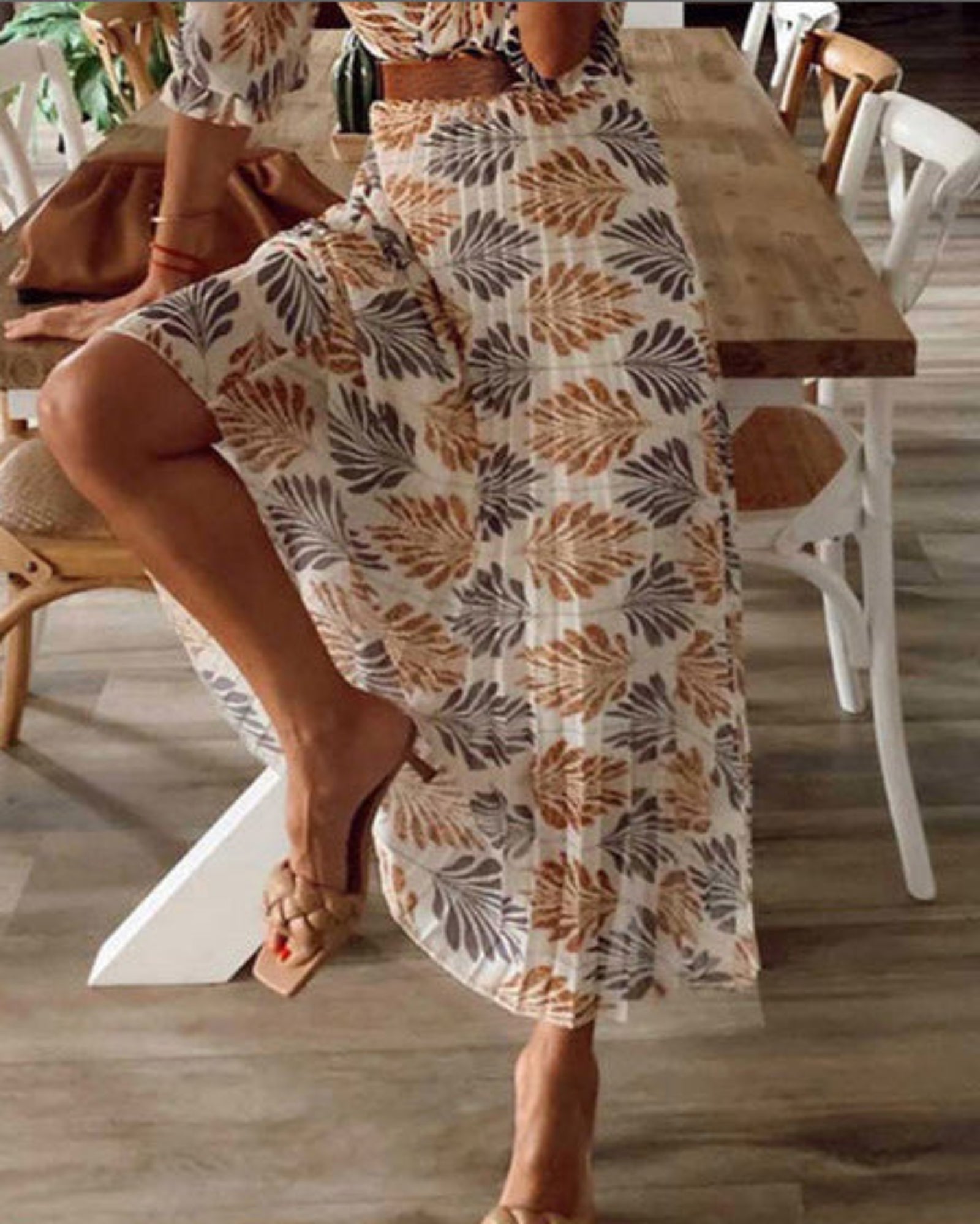 Calista – Chic Boho Long Sleeve Floral Dress - Dress - Boho Style