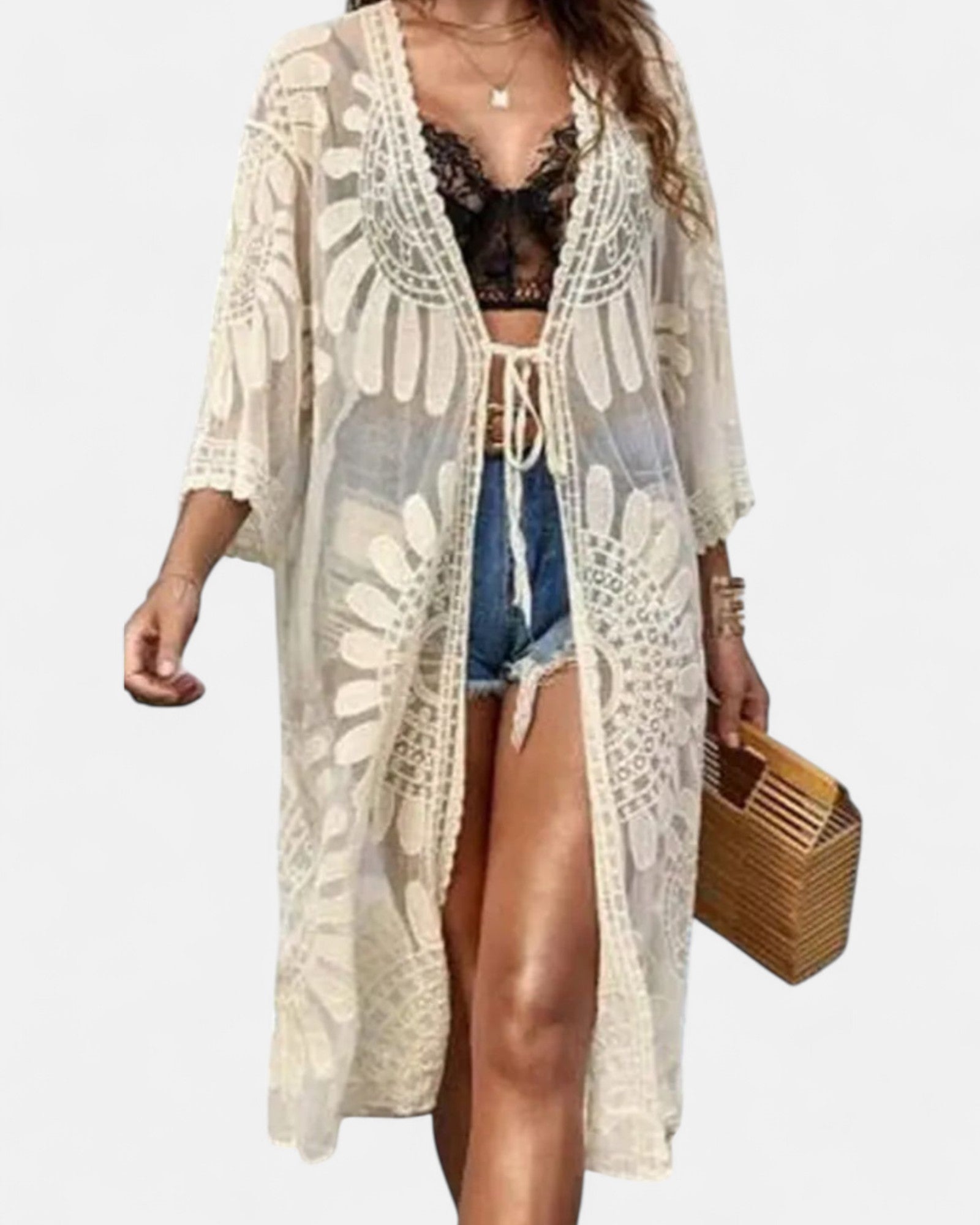 Chloe – Ethereal Boho Lace Cardigan - Cardigan - Boho Style