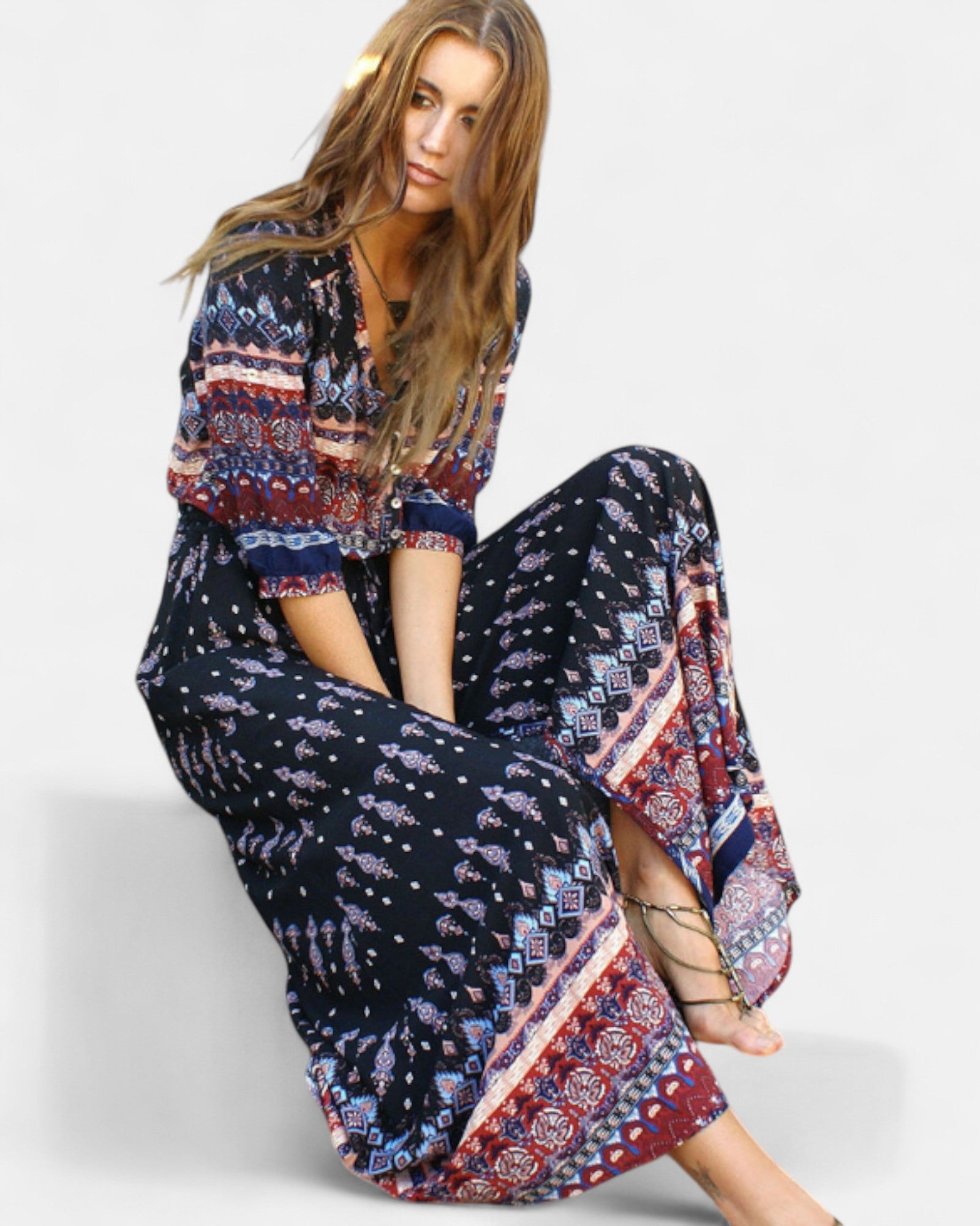 Ciela – Effortless Boho Maxi Dress - Dress - Boho Style