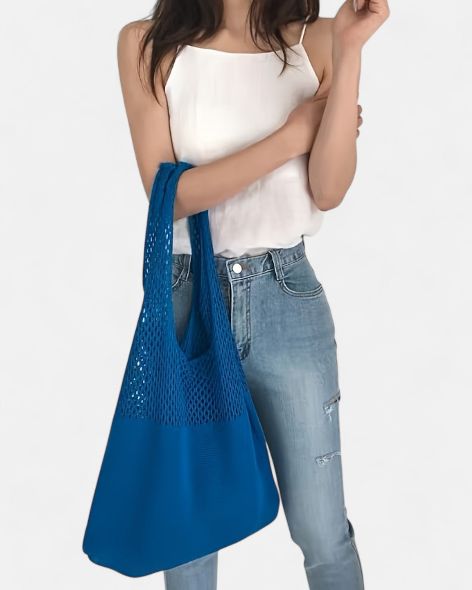 Cressida – Stylish Boho Crochet Beach Tote - Tote bag - Boho Style