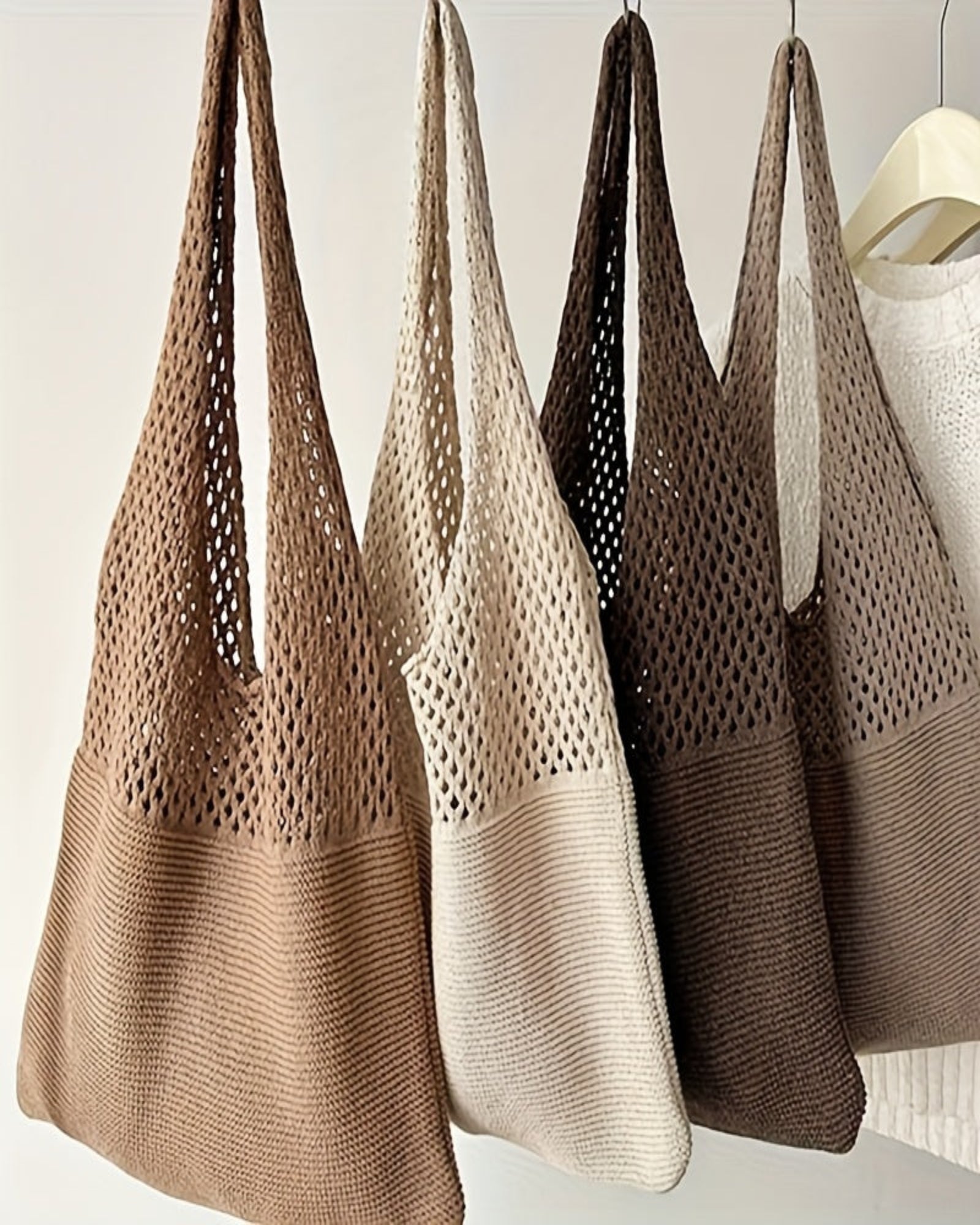Cressida – Stylish Boho Crochet Beach Tote - Tote bag - Boho Style