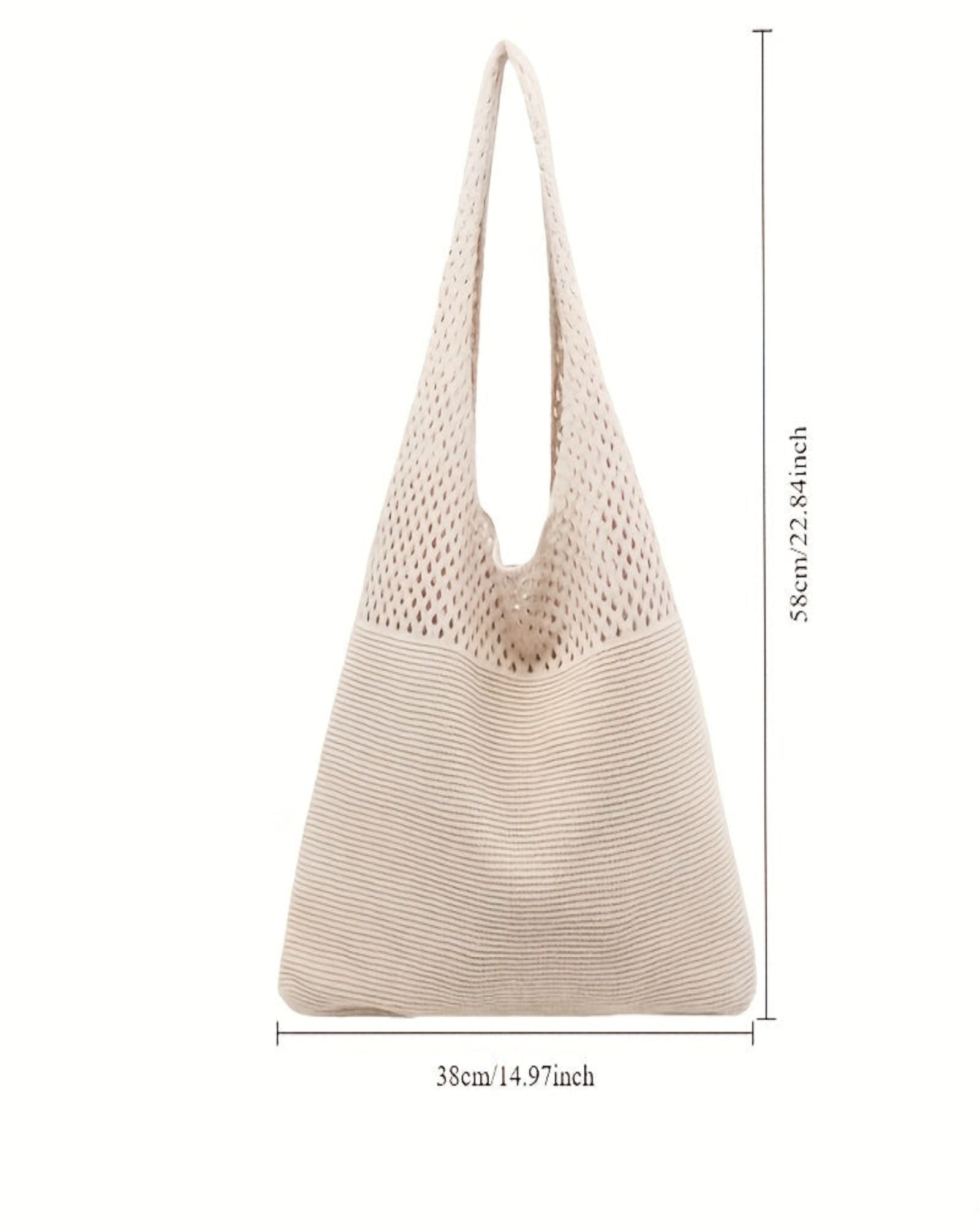 Cressida – Stylish Boho Crochet Beach Tote - Tote bag - Boho Style