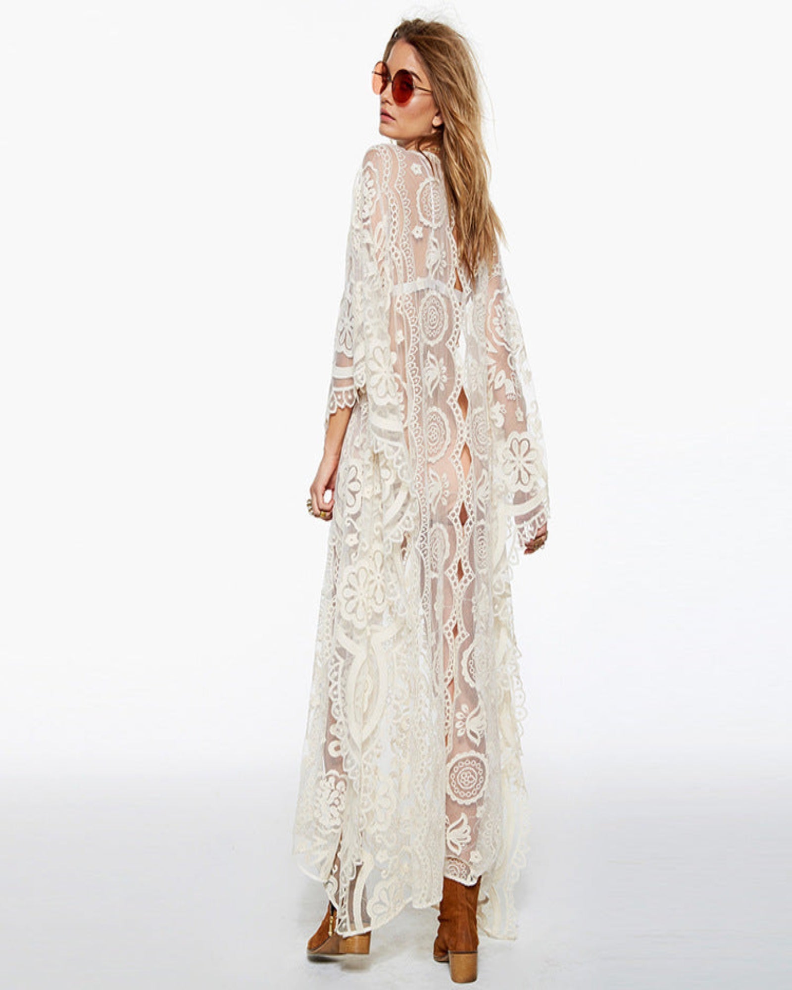 Emily – Bohemian Lace Beach Dress - Dress - Boho Style