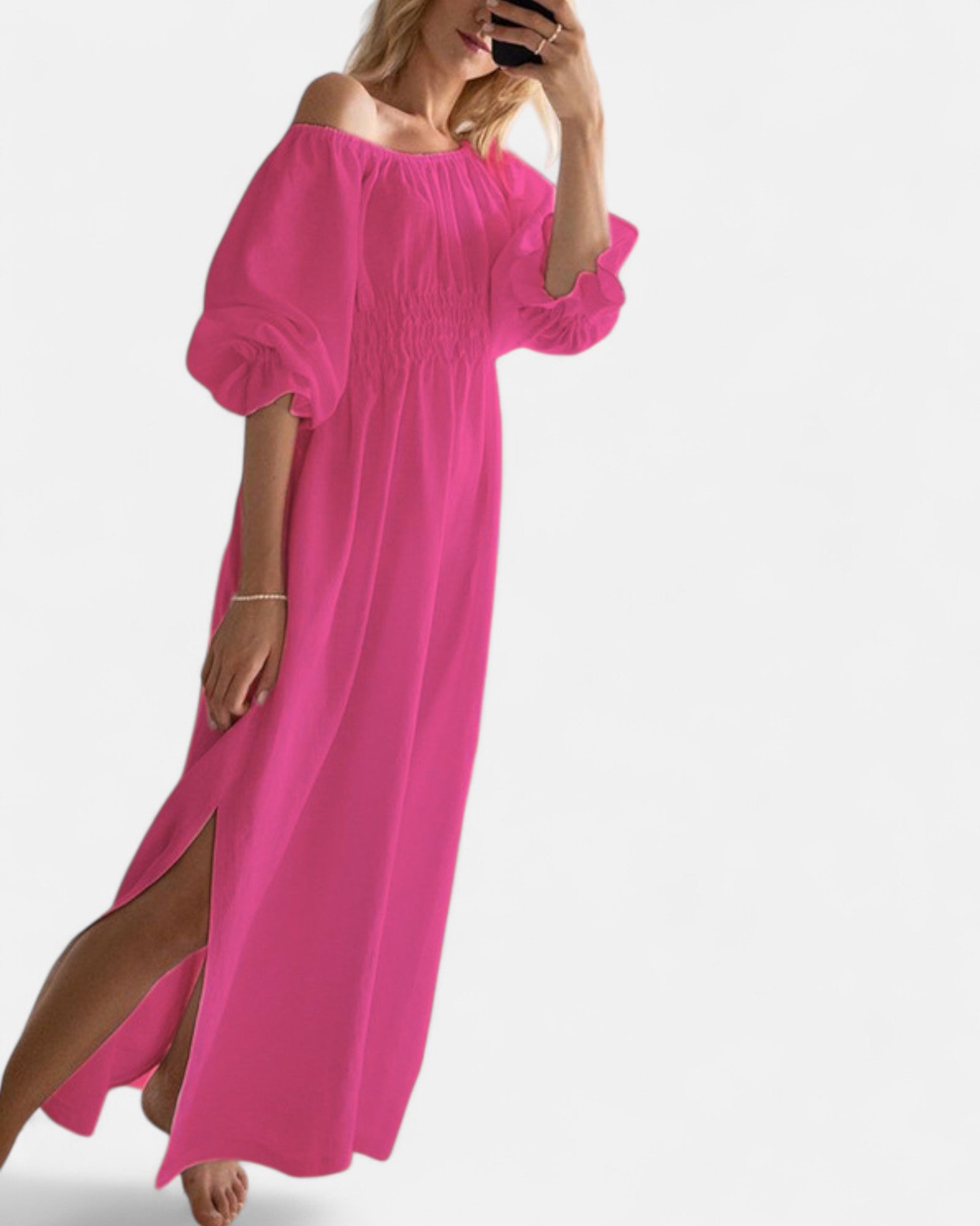 Emma – Relaxed Bohemian Maxi Dress - Dress - Boho Style