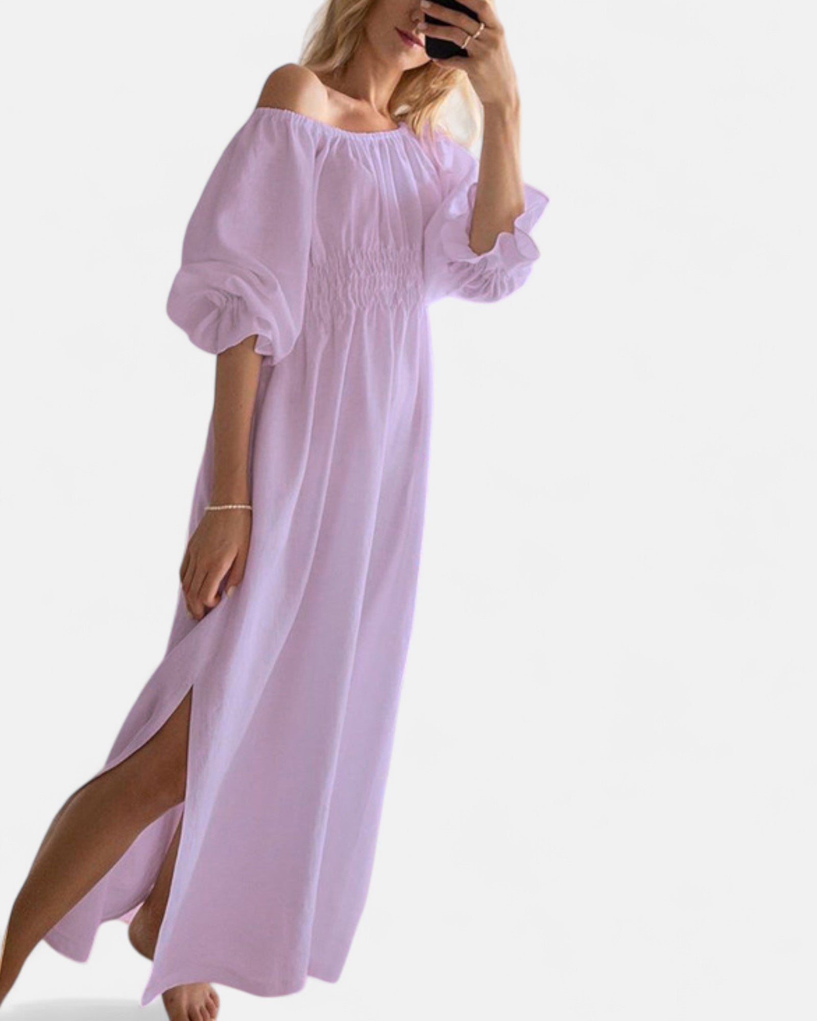 Emma – Relaxed Bohemian Maxi Dress - Dress - Boho Style