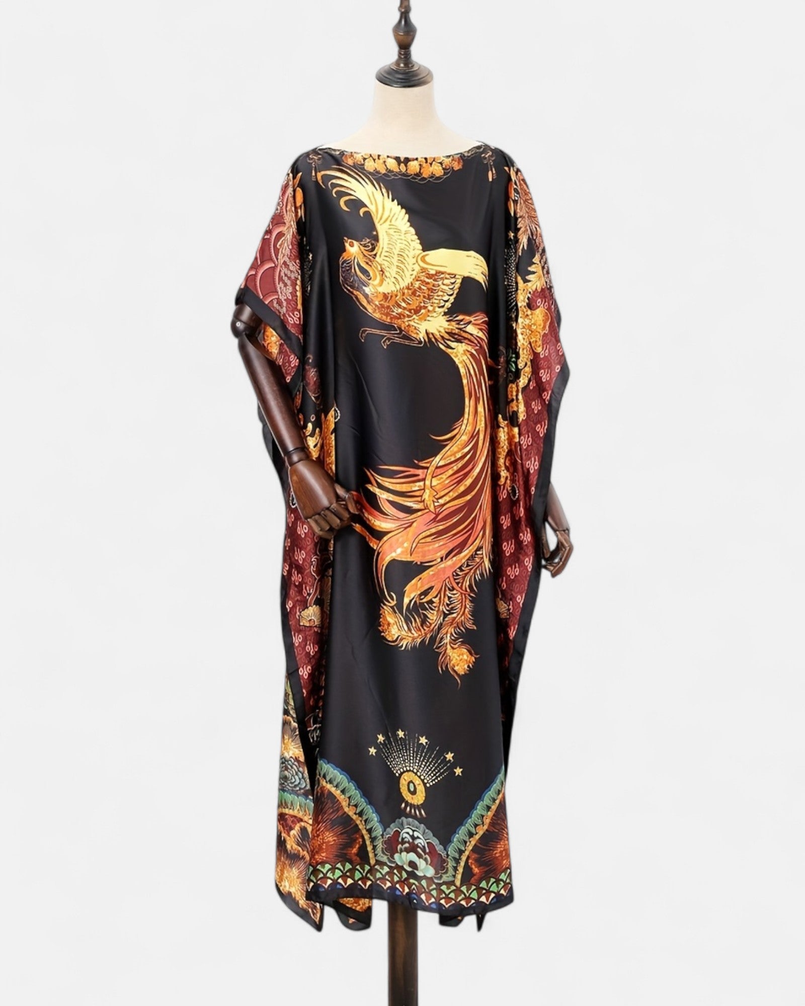 Kaida – Oversized Bohemian Shawl Dress - Dress - Boho Style