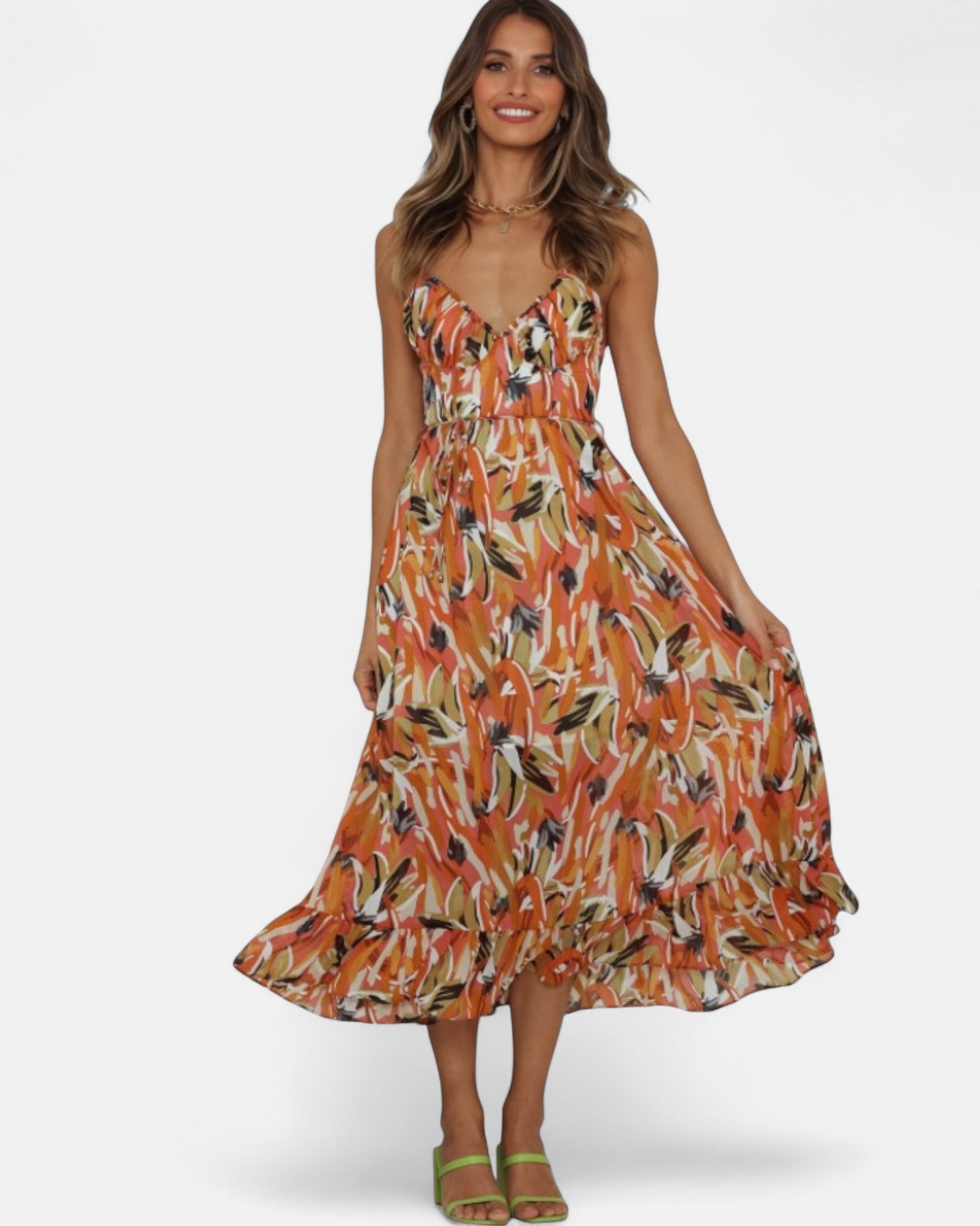 Lavinia – Bohemian Off - Shoulder Sling Dress - Dresses - Boho Style