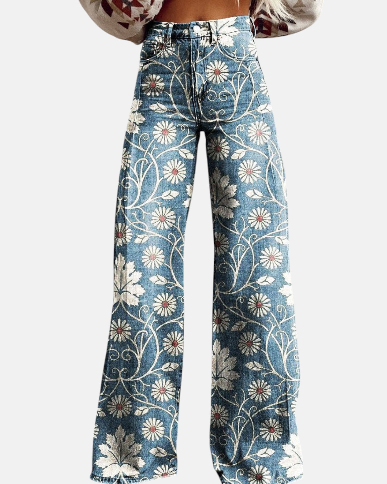 Lily – Flowy Boho Vintage Pants - Pants - Boho Style