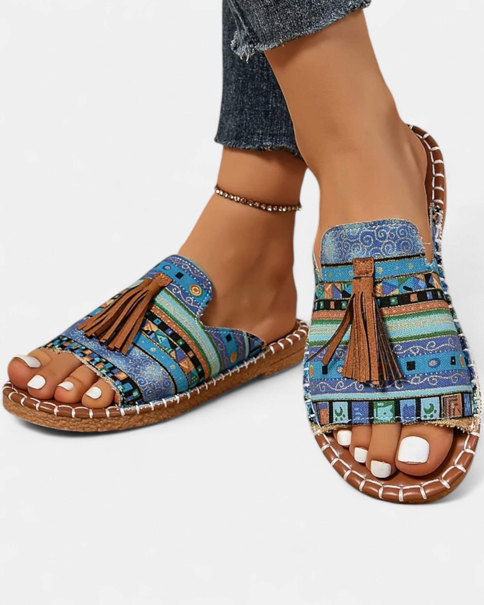 Lydia – Chic Boho Orthopedic Sandals - Sandals - Boho Style